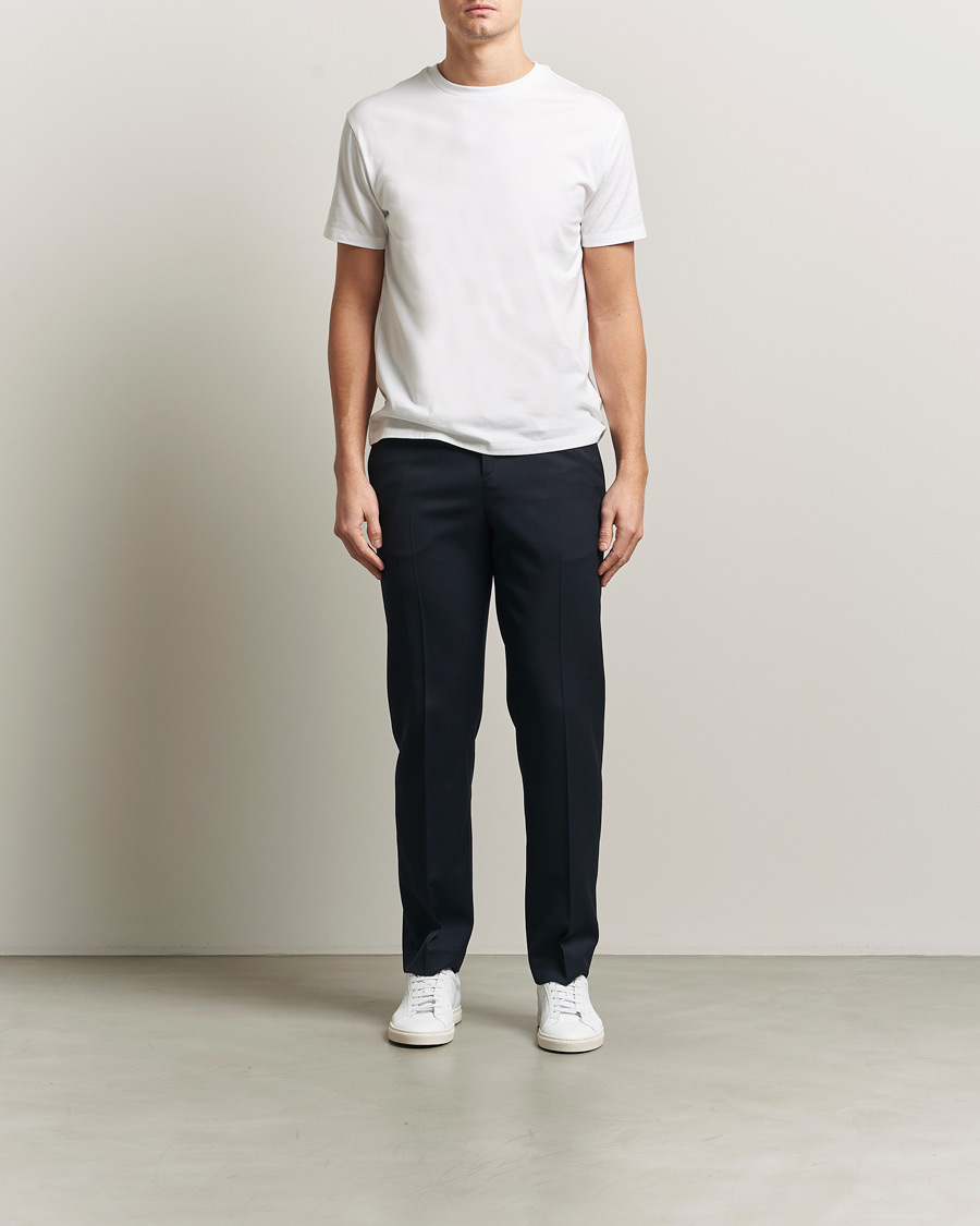 Heren | T-shirts | J.Lindeberg | Sid Basic T-Shirt White