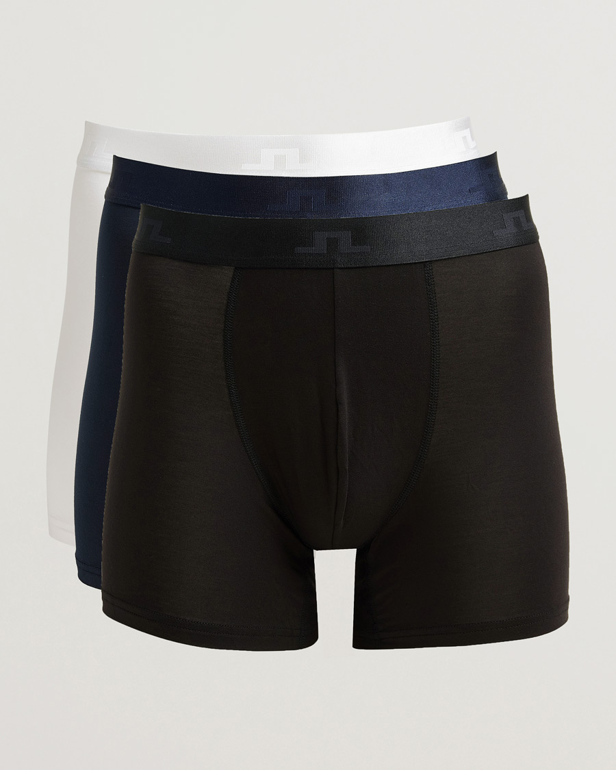 Heren | Ondergoed | J.Lindeberg | 3-Pack Bridge Lyocell Boxer Multi