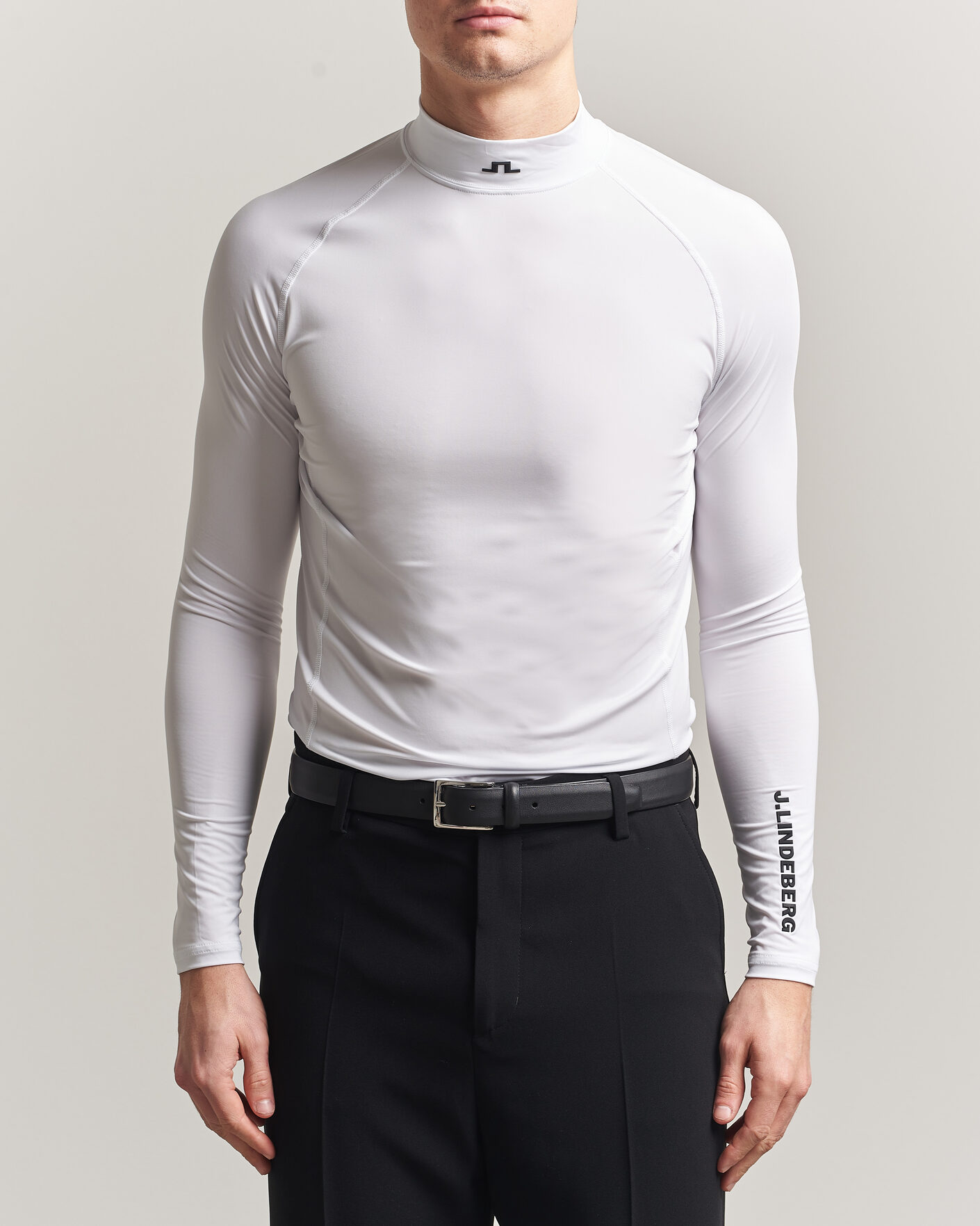 Homme | Vêtements de golf | J.Lindeberg | Ello Compression T-Shirt White
