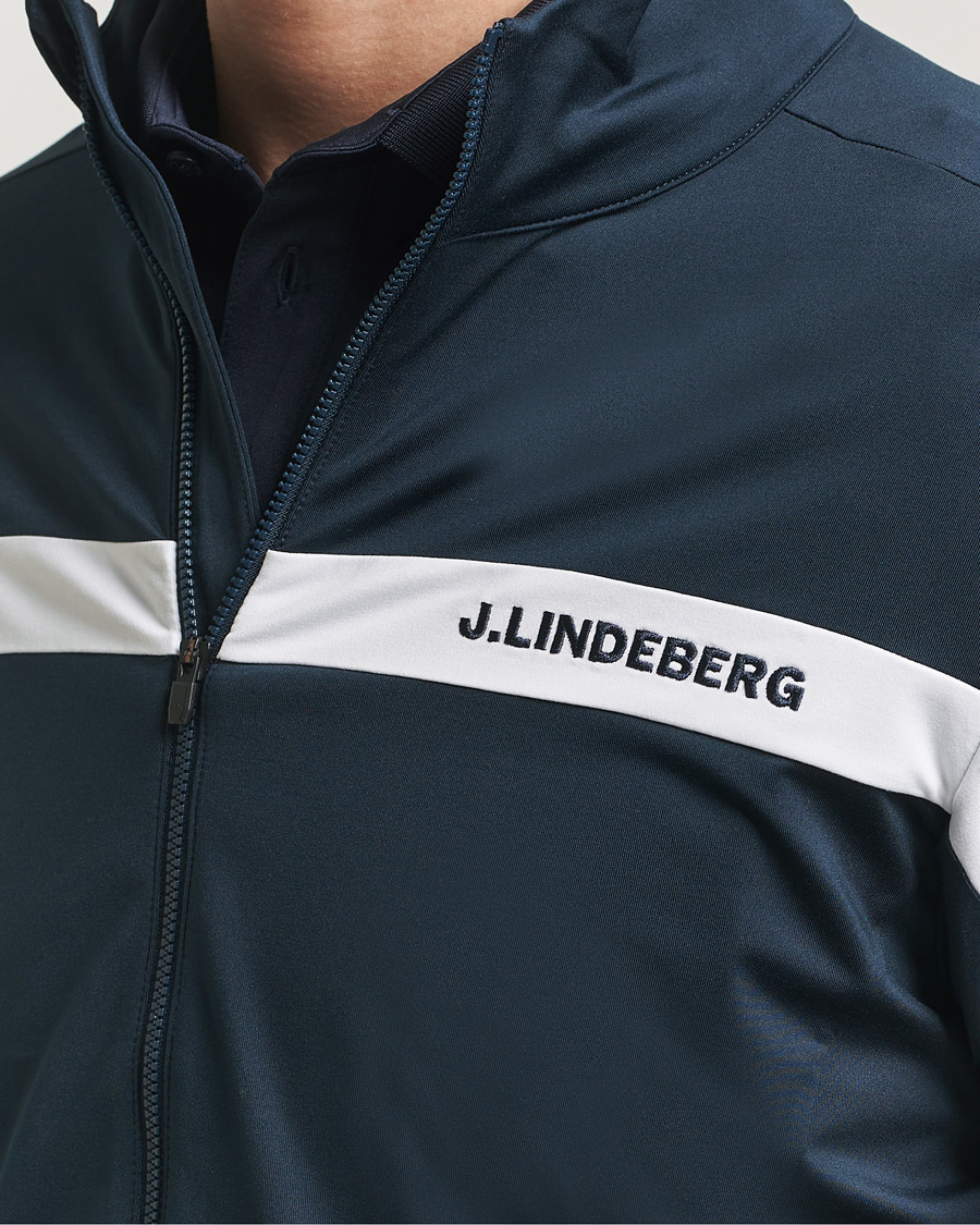 Homme | Pulls Et Tricots | J.Lindeberg | Jarvis Mid Layer Full Zip JL Navy