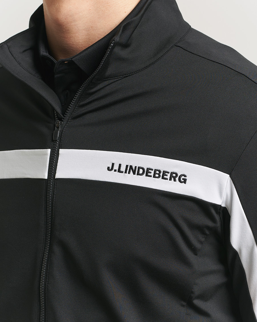 Homme | Pulls Et Tricots | J.Lindeberg | Jarvis Mid Layer Full Zip Black