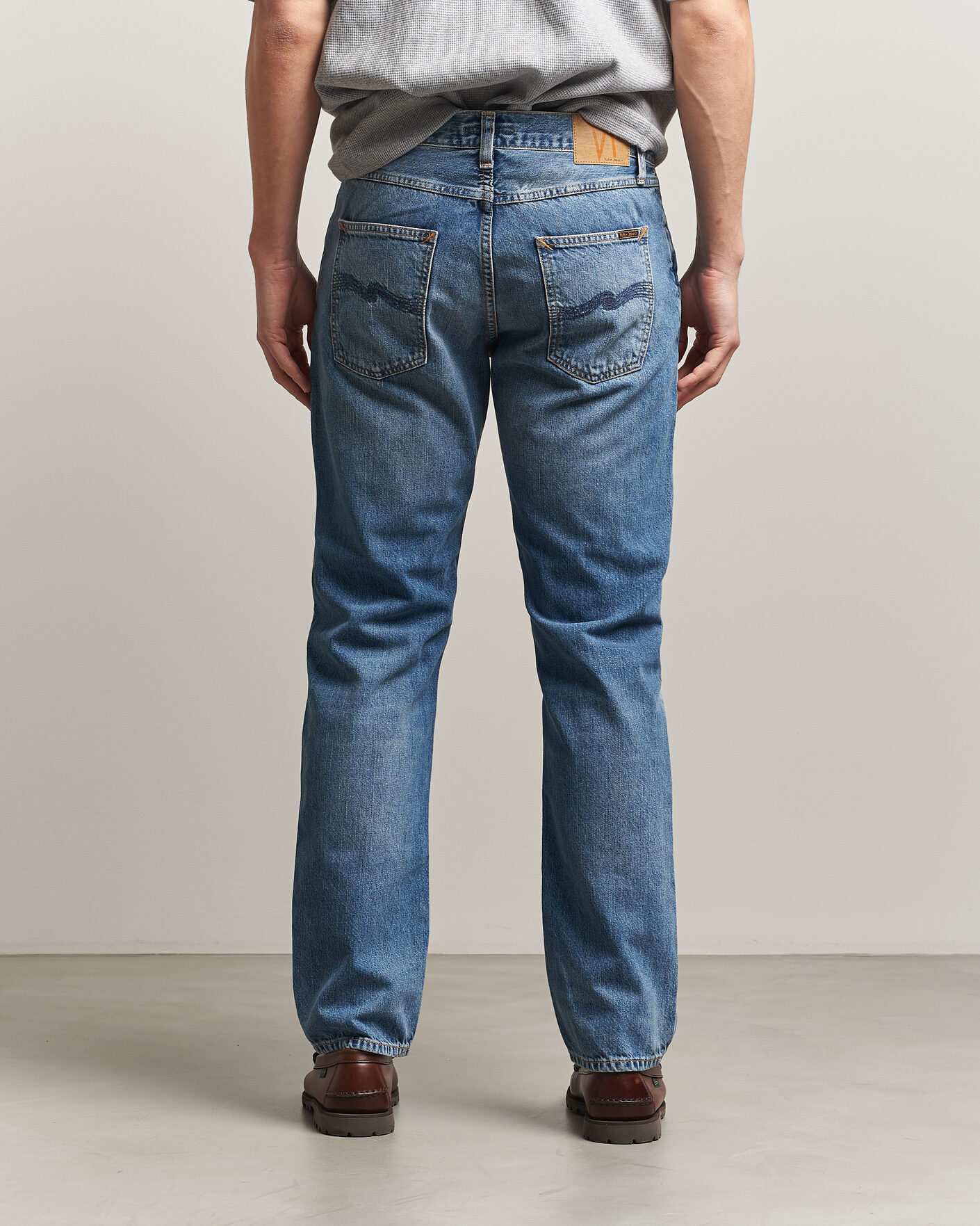 Heren | Broeken | Nudie Jeans | Gritty Jackson Jeans Cool Blue