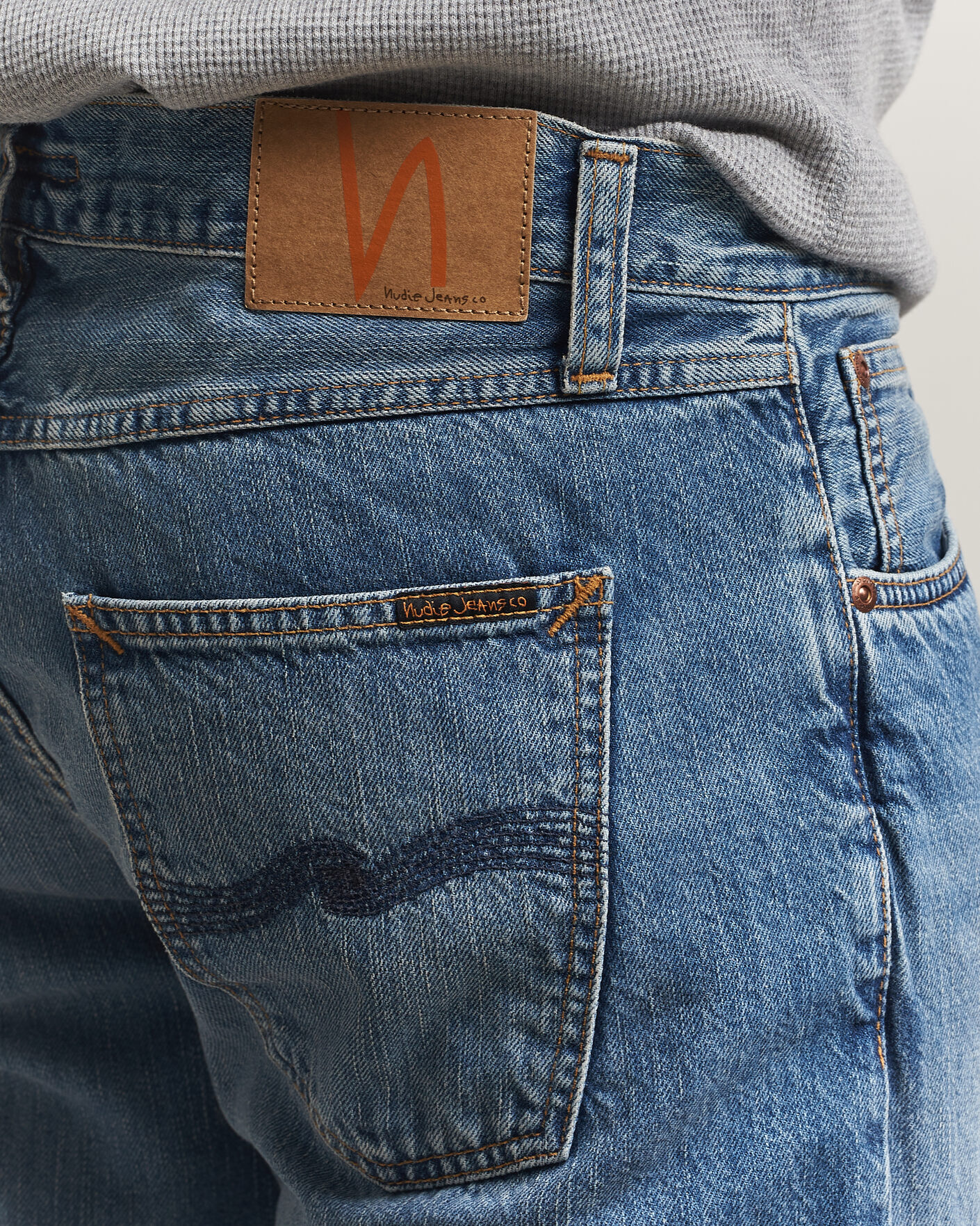 Heren | Broeken | Nudie Jeans | Gritty Jackson Jeans Cool Blue