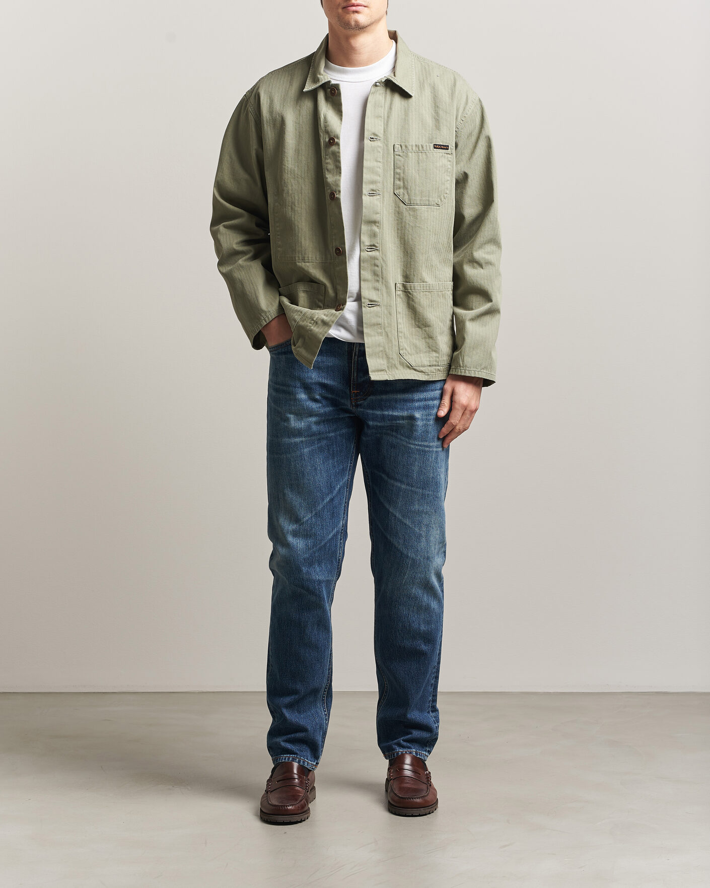 Heren | Jeans | Nudie Jeans | Steady Eddie II Jeans Muted Tracks
