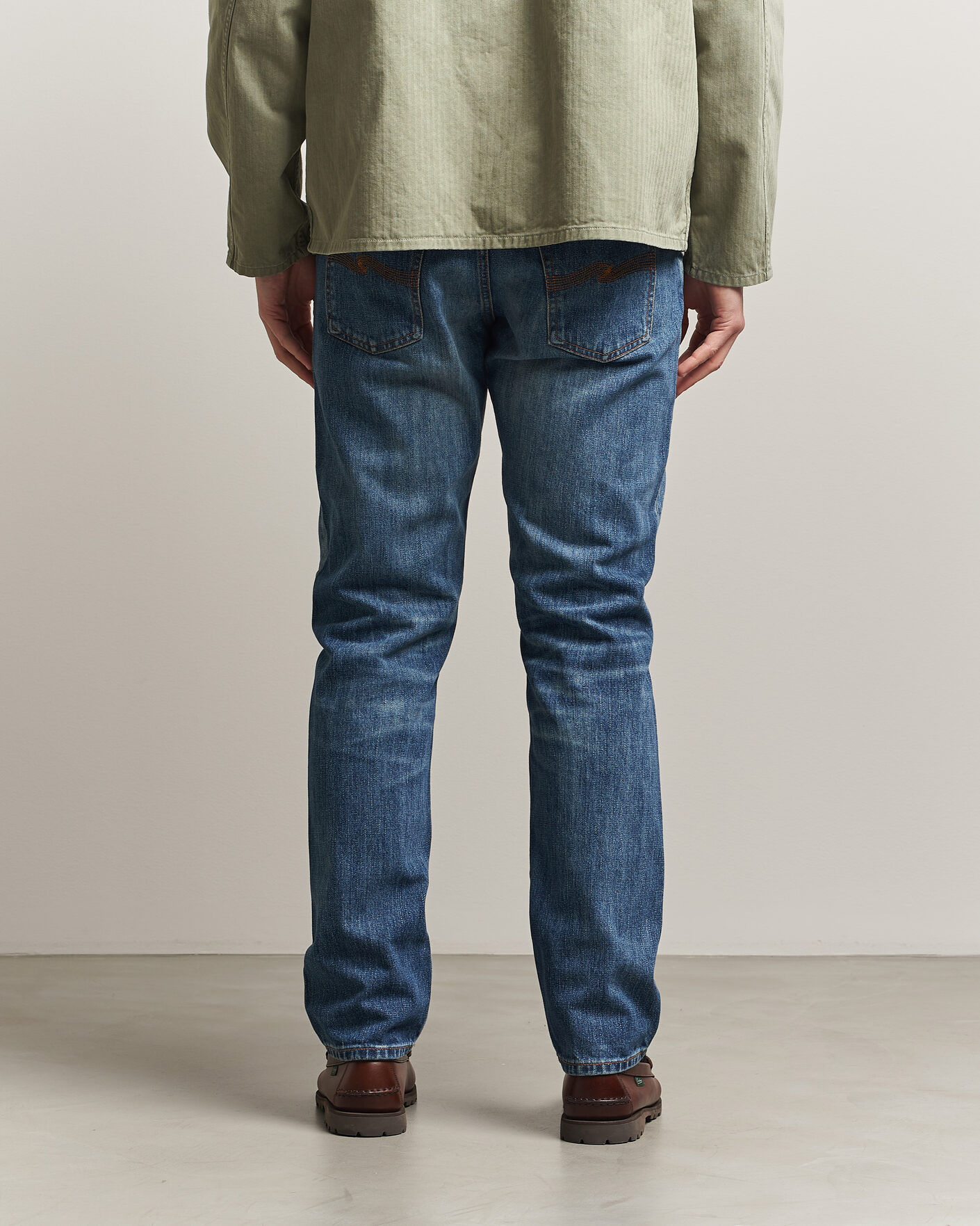 Heren | Jeans | Nudie Jeans | Steady Eddie II Jeans Muted Tracks