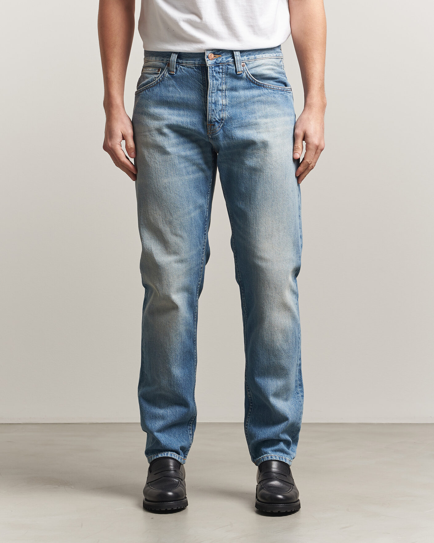 Heren | Jeans | Nudie Jeans | Steady Eddie II Jeans Washed Up