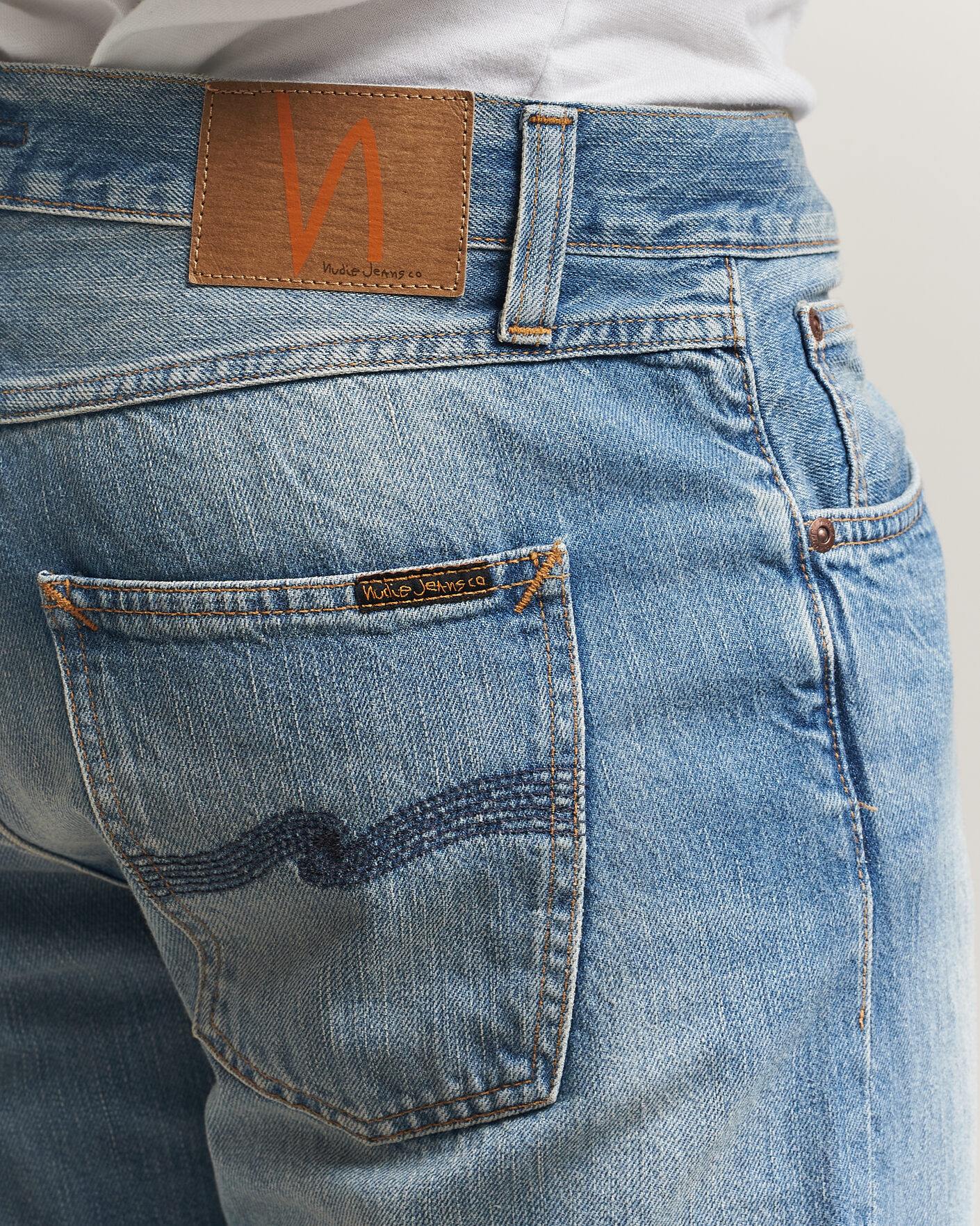 Heren | Jeans | Nudie Jeans | Steady Eddie II Jeans Washed Up