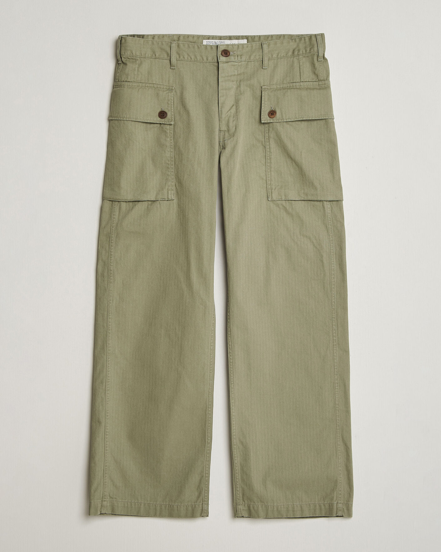 Heren | Broeken | Nudie Jeans | Loud Larry Pants Pale Green