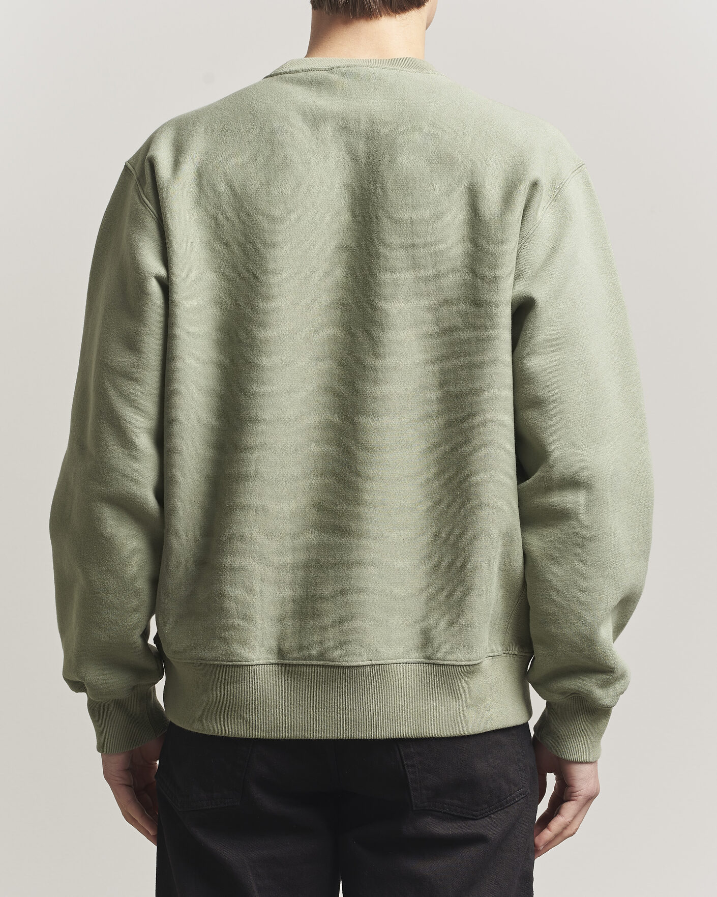 Heren | Truien | Nudie Jeans | Hasse Crew Neck Sweatshirt Green