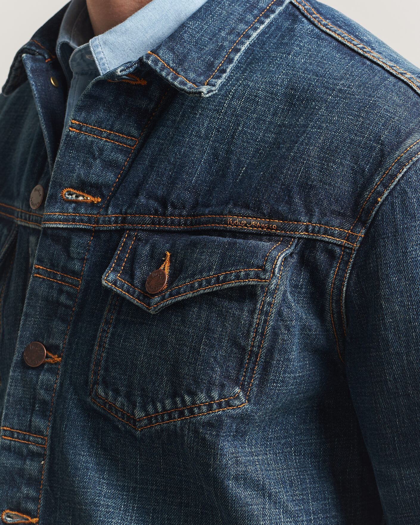 Heren | Jassen | Nudie Jeans | Conny Denim Jacket Heavy Used