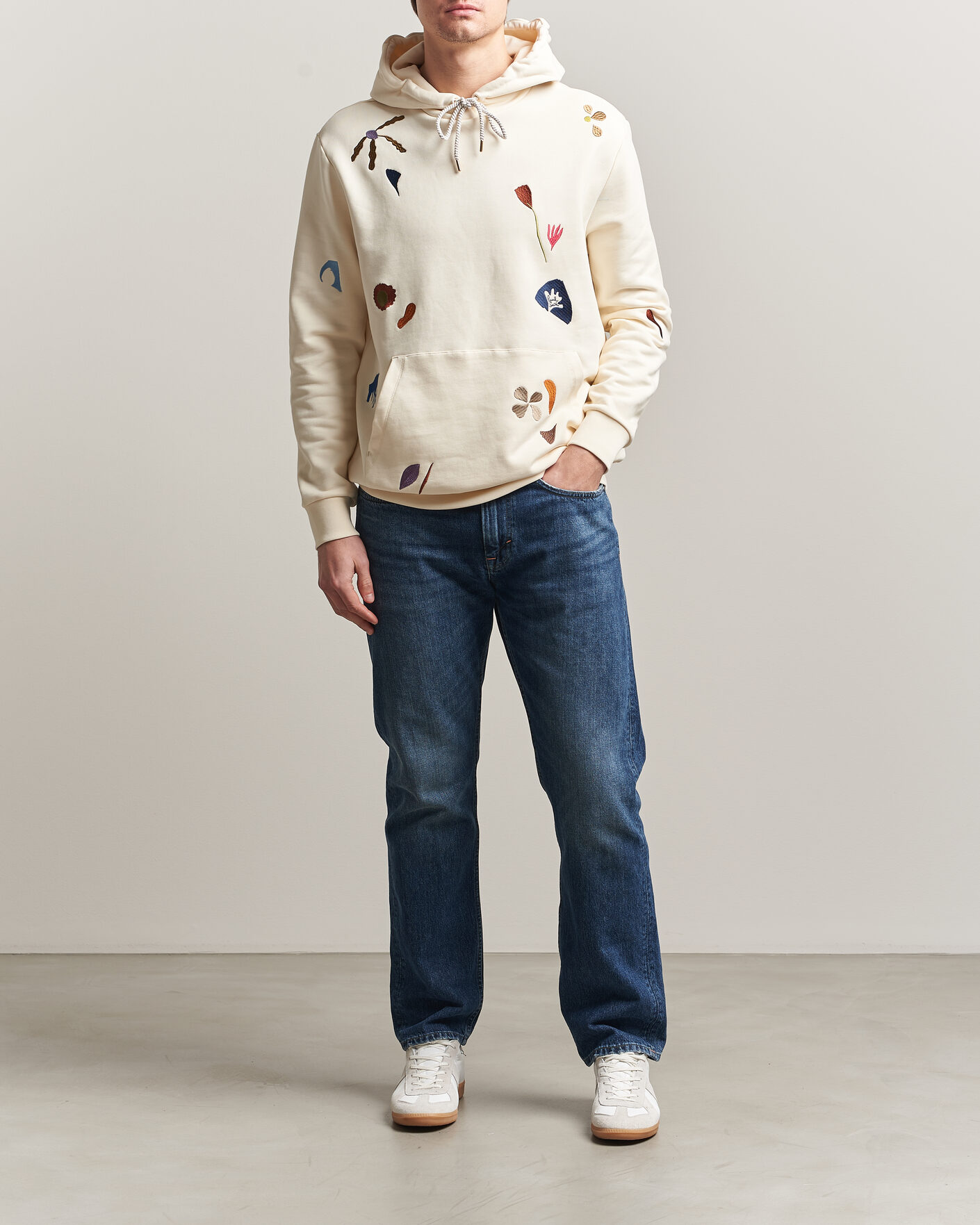 Homme | Pulls Et Tricots | Paul Smith | Embroidered Hoodie White