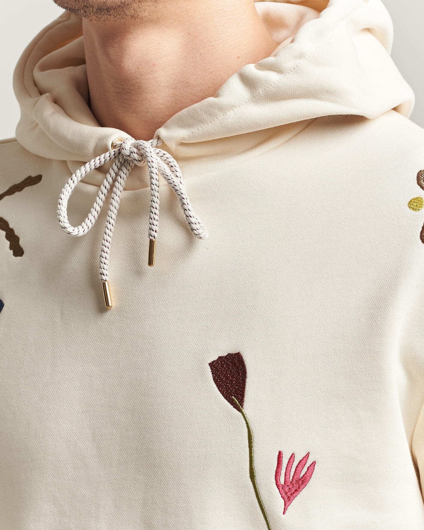 Homme | Pulls Et Tricots | Paul Smith | Embroidered Hoodie White