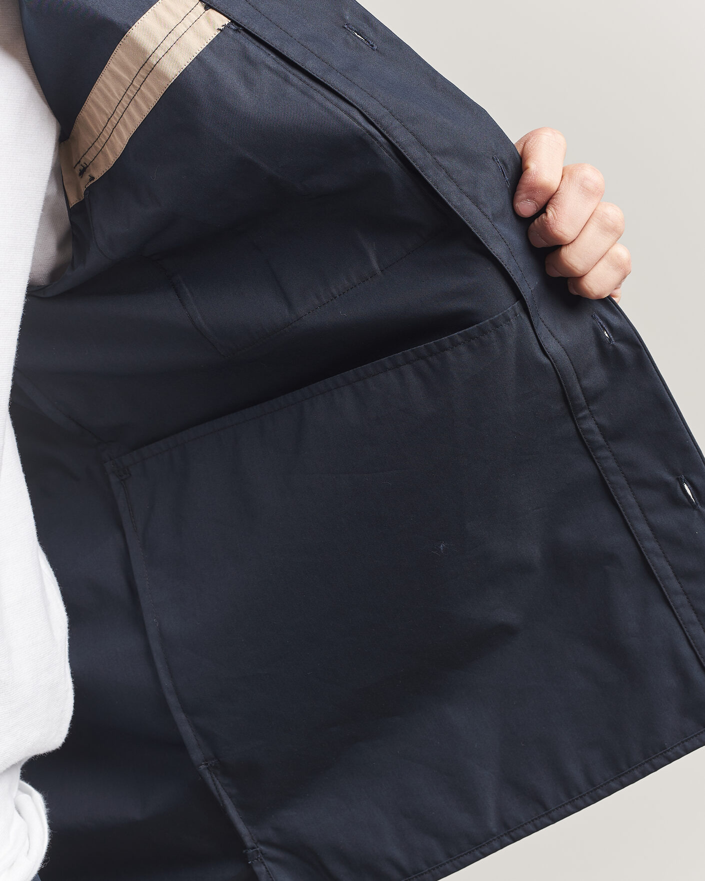 Homme | Chemises | PS Paul Smith | Casual Cotton Overshirt Navy