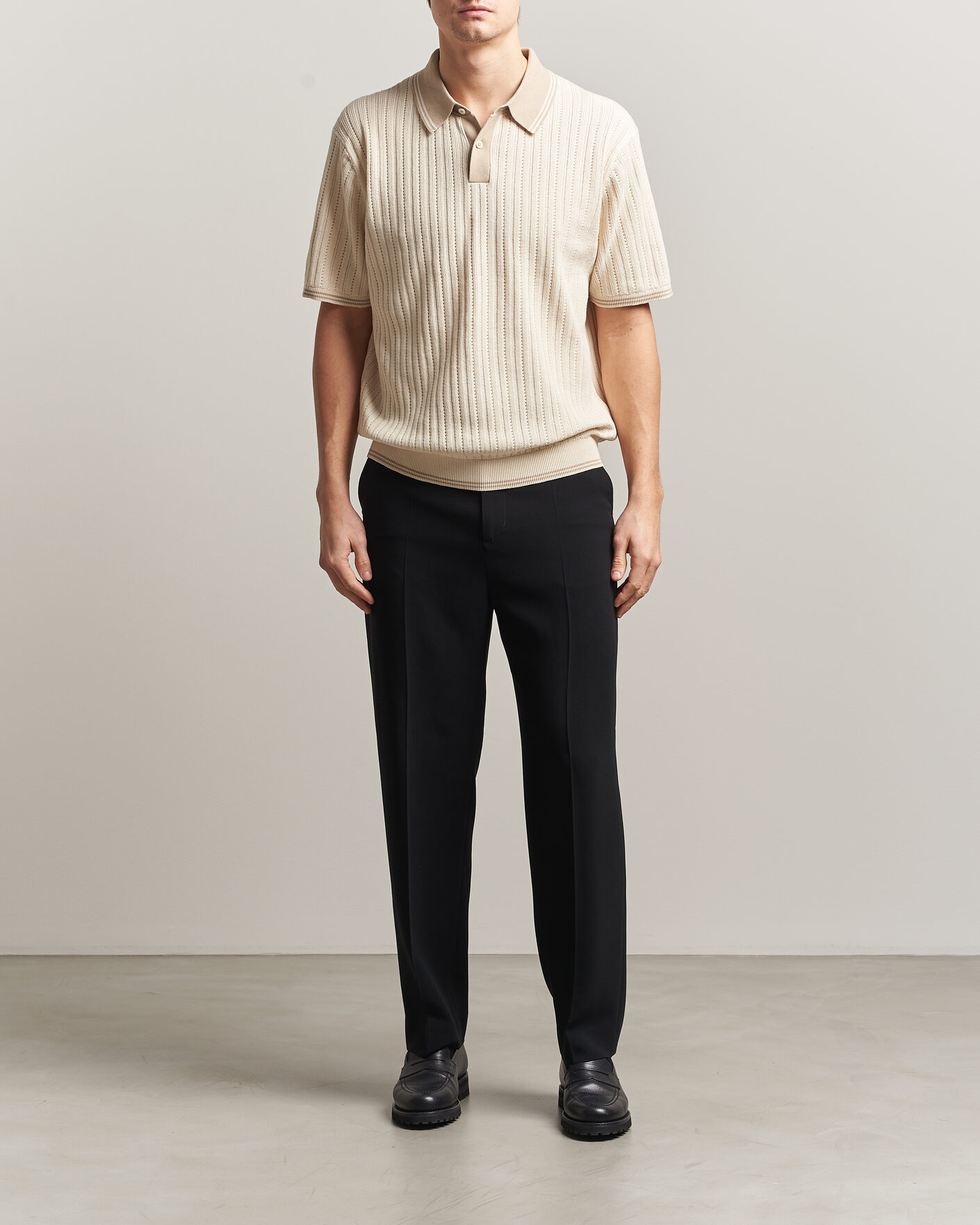 Heren | Polo's | PS Paul Smith | Cotton Knitted Polo White