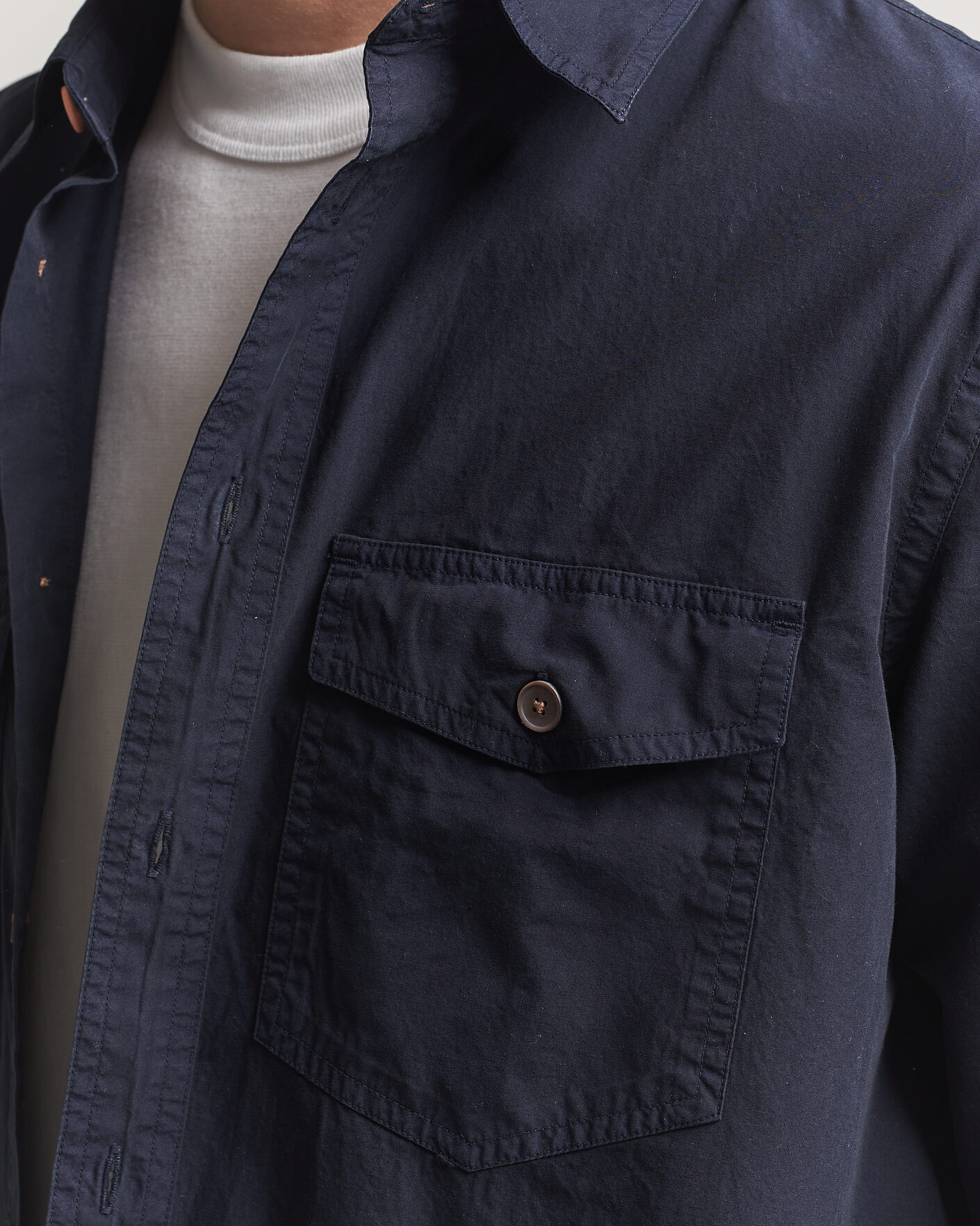 Homme | Chemises | PS Paul Smith | Cotton Pocket Overshirt Navy
