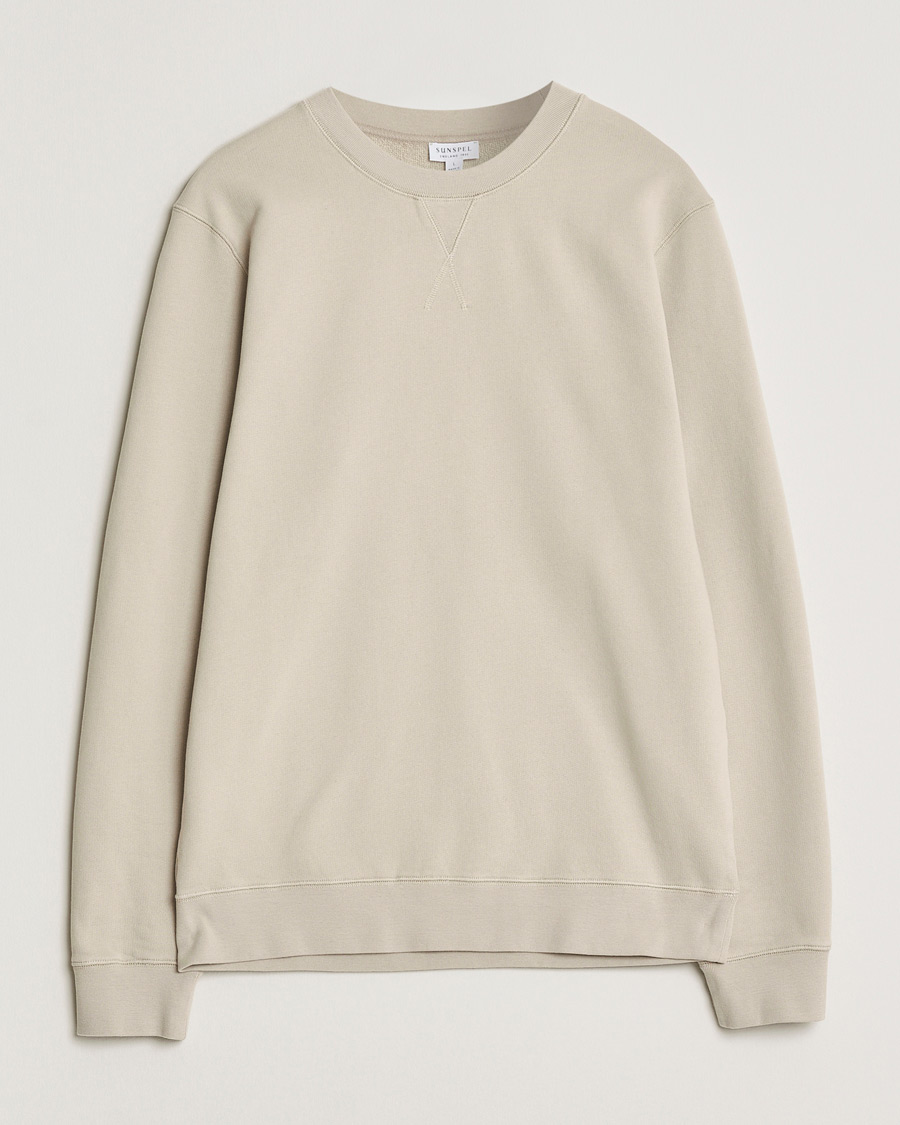 Homme | Pulls Et Tricots | Sunspel | Loopback Sweatshirt Hazelwood