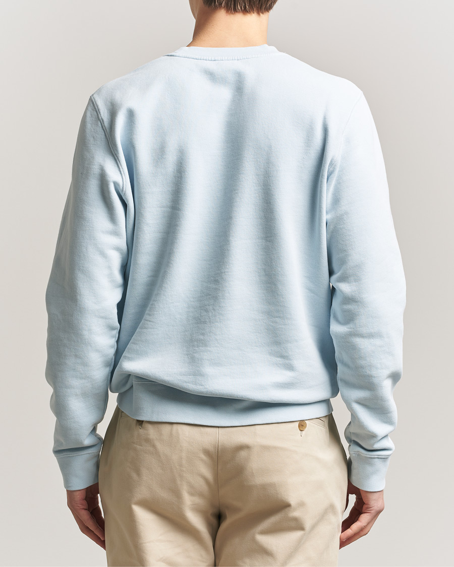 Homme | Pulls Et Tricots | Sunspel | Loopback Sweatshirt Pastel Blue