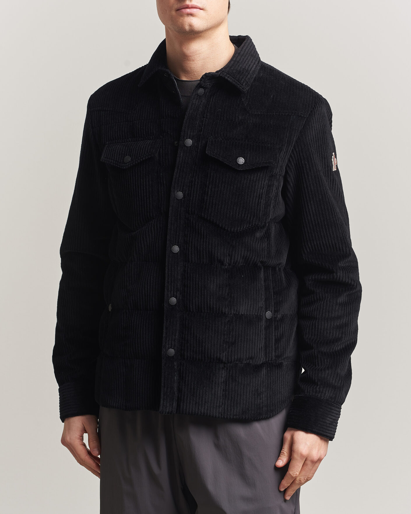 Heren | Jassen | Moncler Grenoble | Gelt Corduroy Shirt Jacket Black