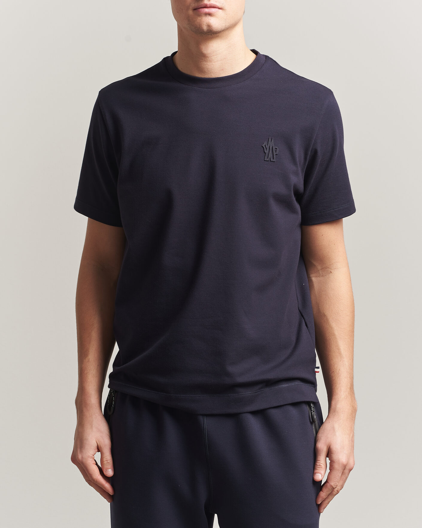 Homme | T-shirts | Moncler Grenoble | 3-Pack Logo T-Shirts White/Grey/Black