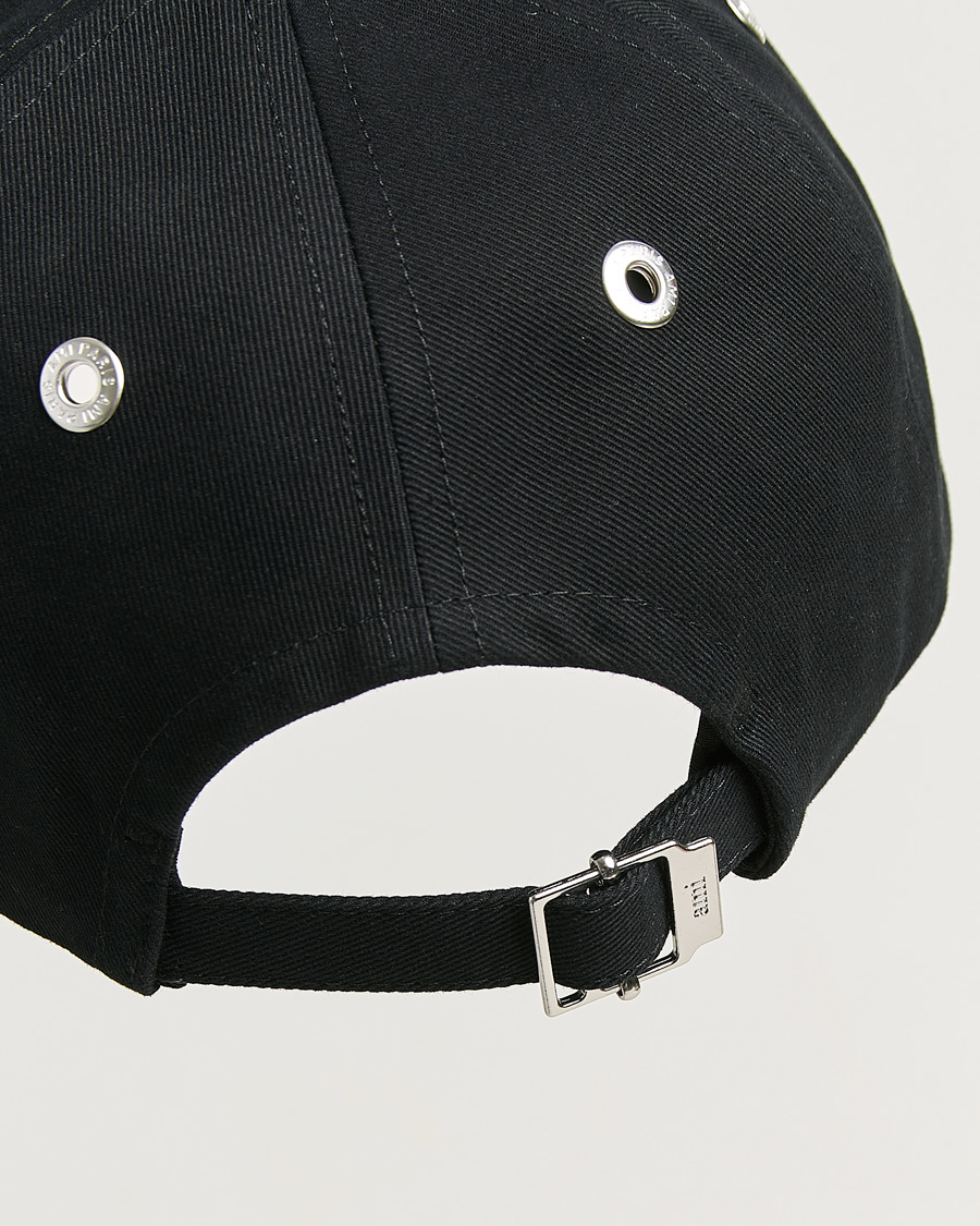 Homme | Bobs Et Casquettes | AMI | Black Heart Logo Cap Black