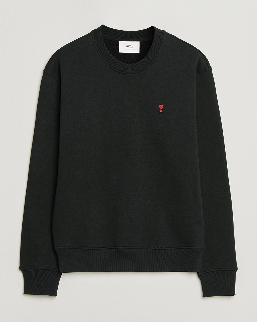 Heren | Truien | AMI | Heart Logo Sweatshirt Black