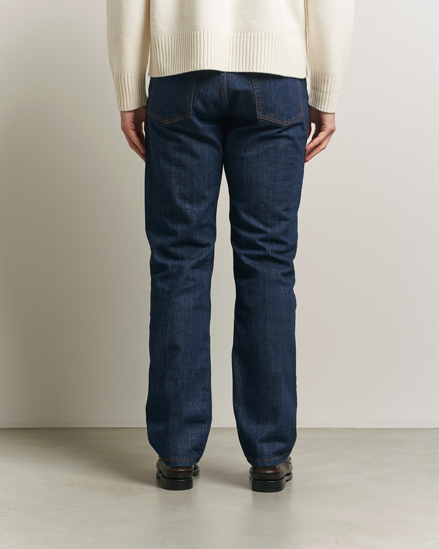 Heren | Broeken | AMI | Classic Fit Jeans Indigo