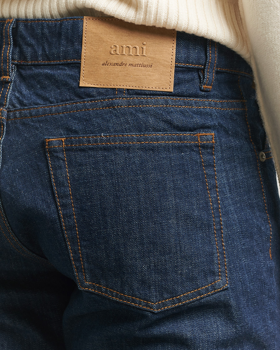 Heren | Broeken | AMI | Classic Fit Jeans Indigo