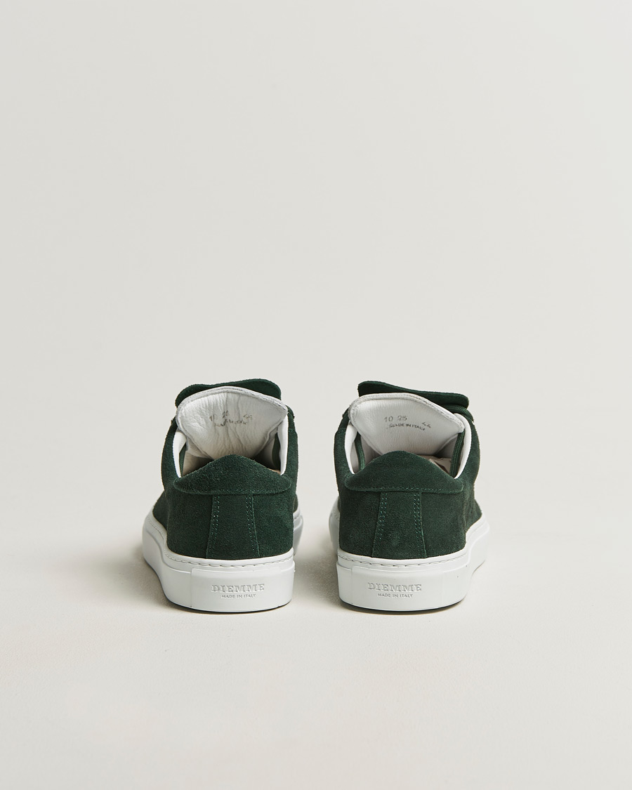 Heren | Sneakers | Diemme | Marostica Low Sneaker Bottle Green Suede