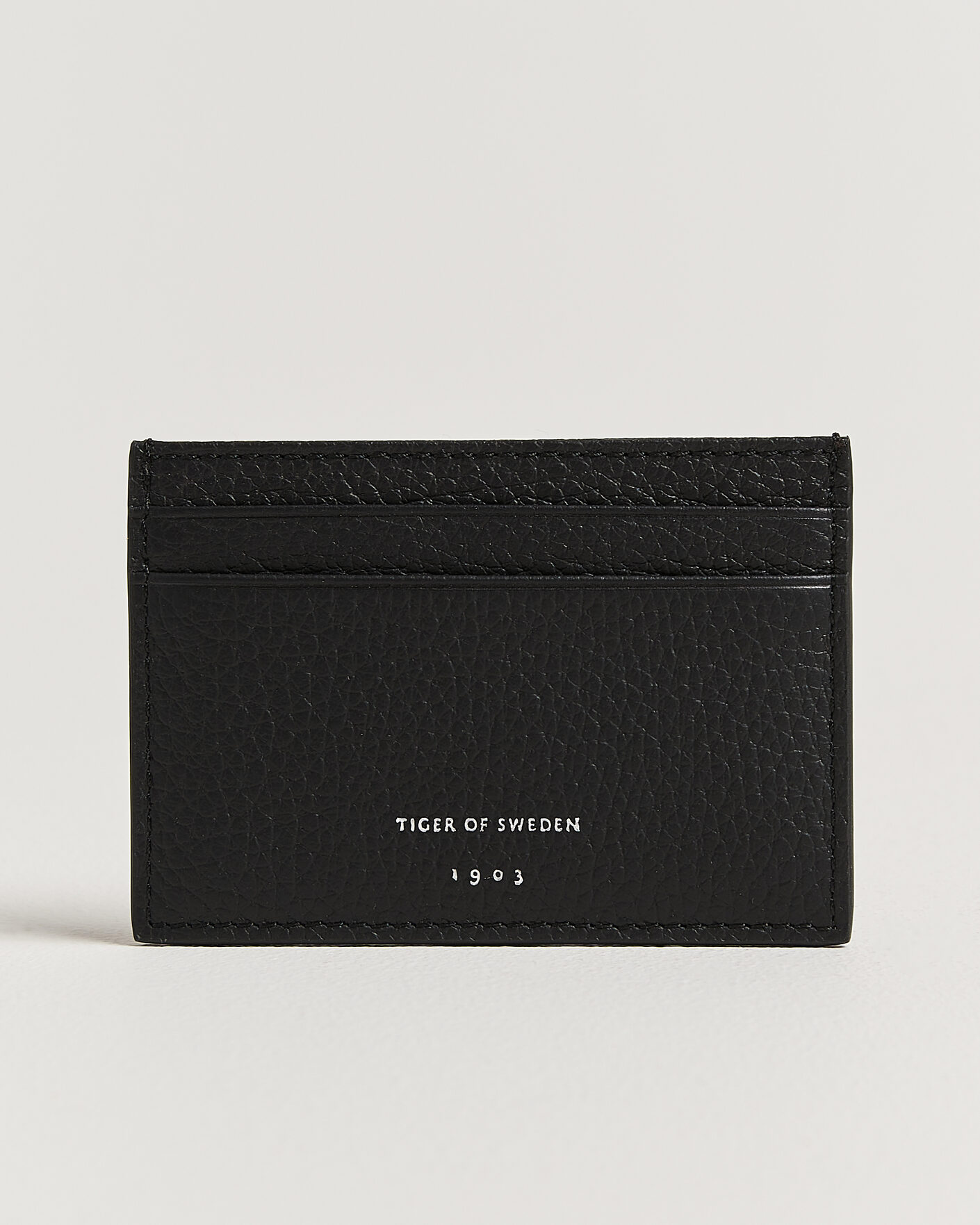 Homme | Portefeuilles | Tiger of Sweden | Wharf Leather Card Holder Black