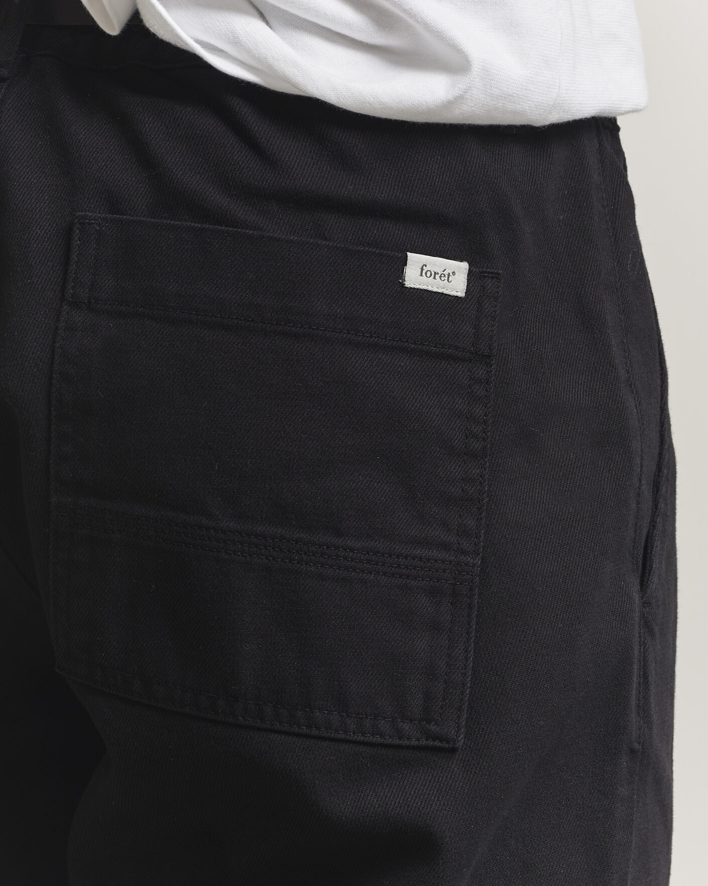 Homme | Pantalons | Forét | Clay Twill Pants Black