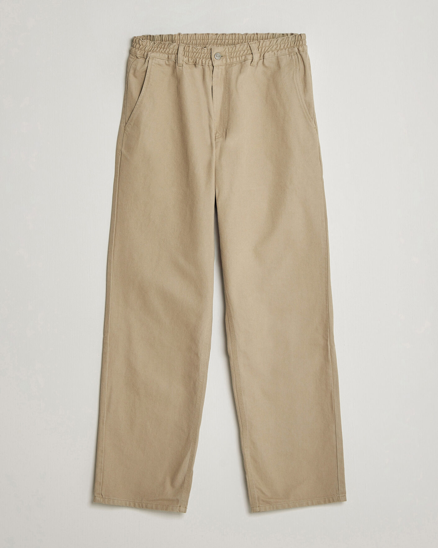 Heren | Broeken | Forét | Clay Twill Pants Khaki