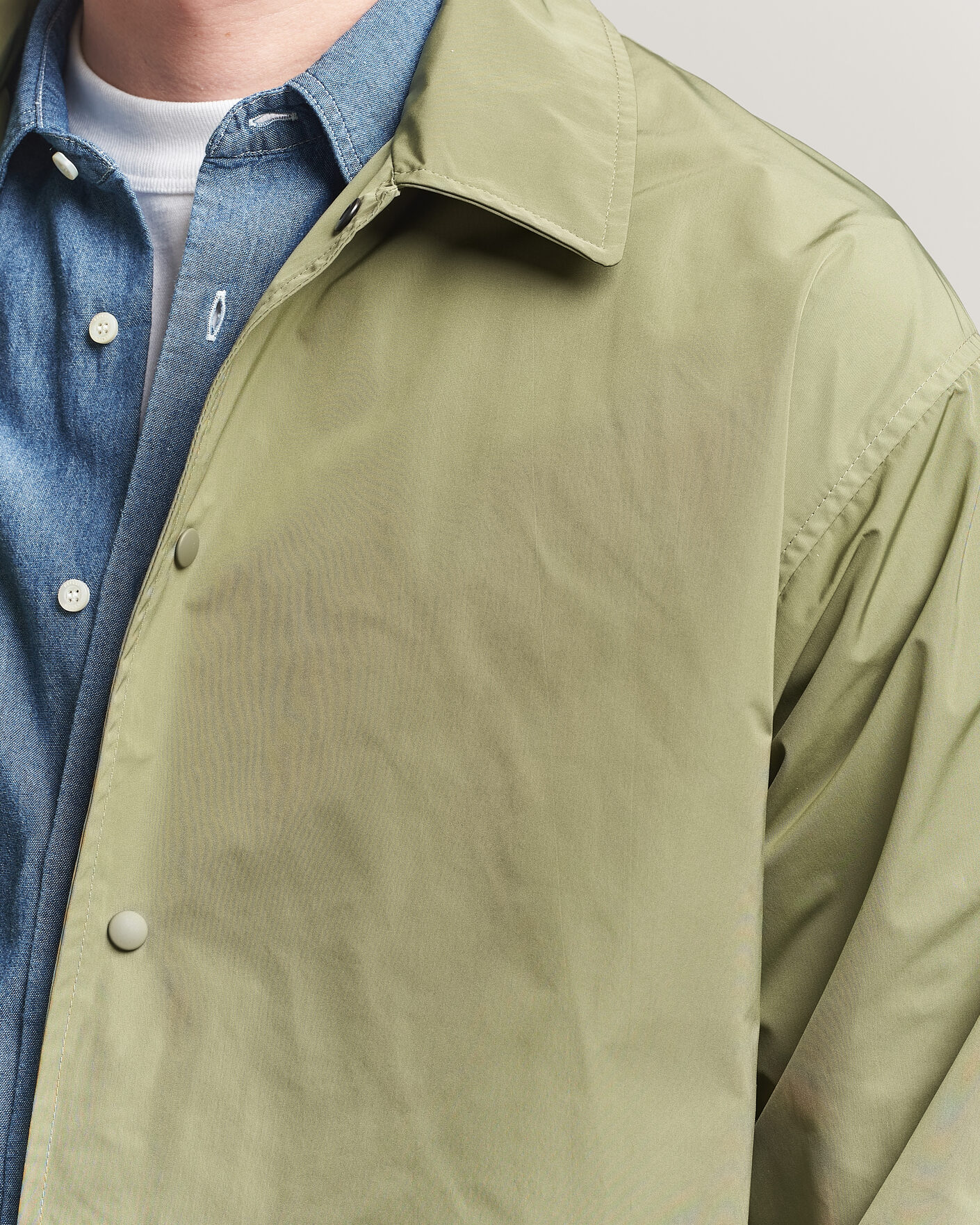 Heren | Jassen | Aspesi | Pollard Varsity Jacket Olive