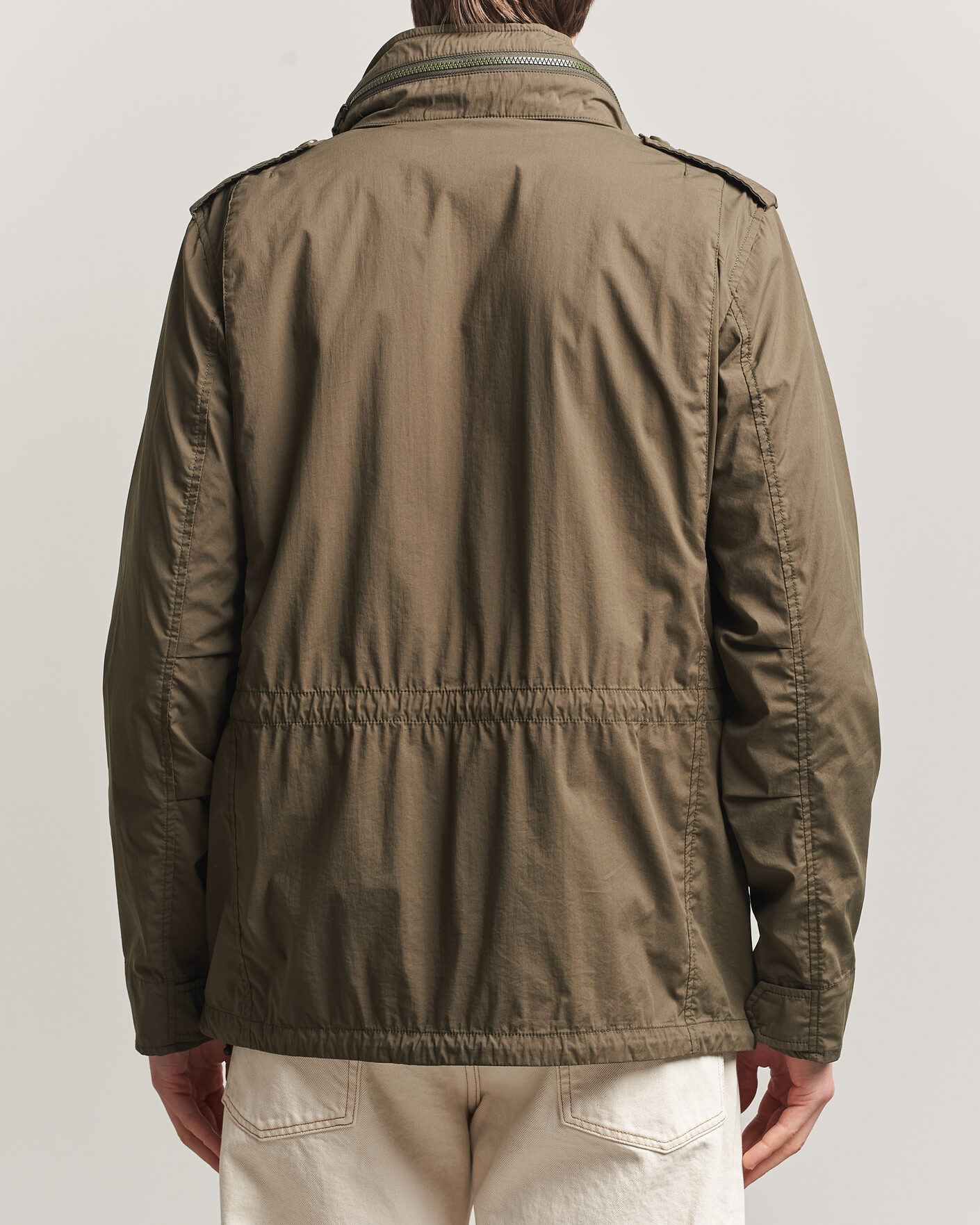 Heren | Jassen | Aspesi | Lightweight Cotton Field Jacket Military