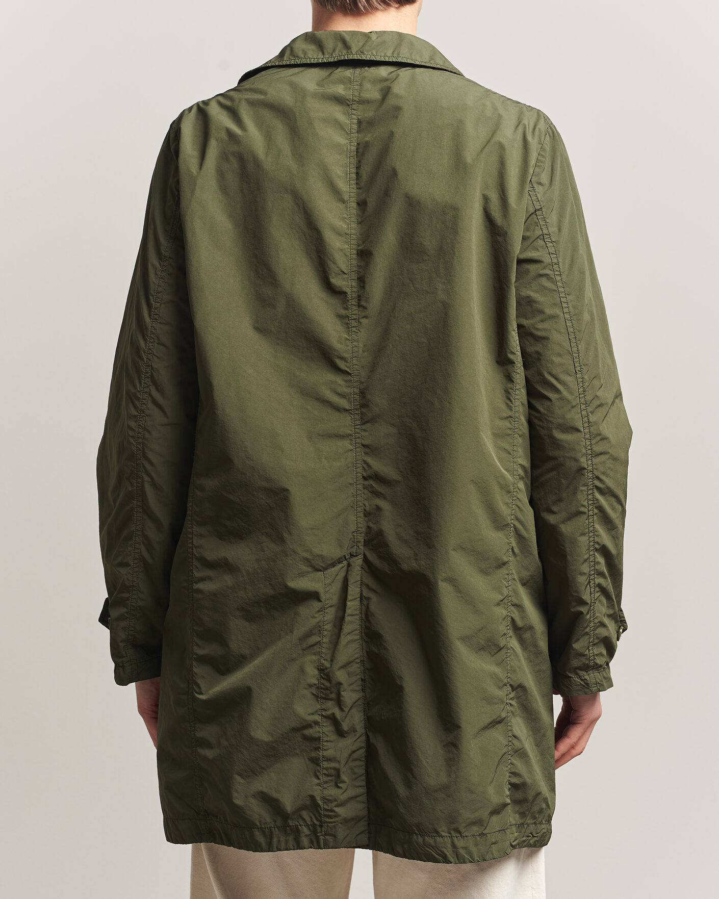 Heren | Jassen | Aspesi | Garment Dyed Lemon Coat Military