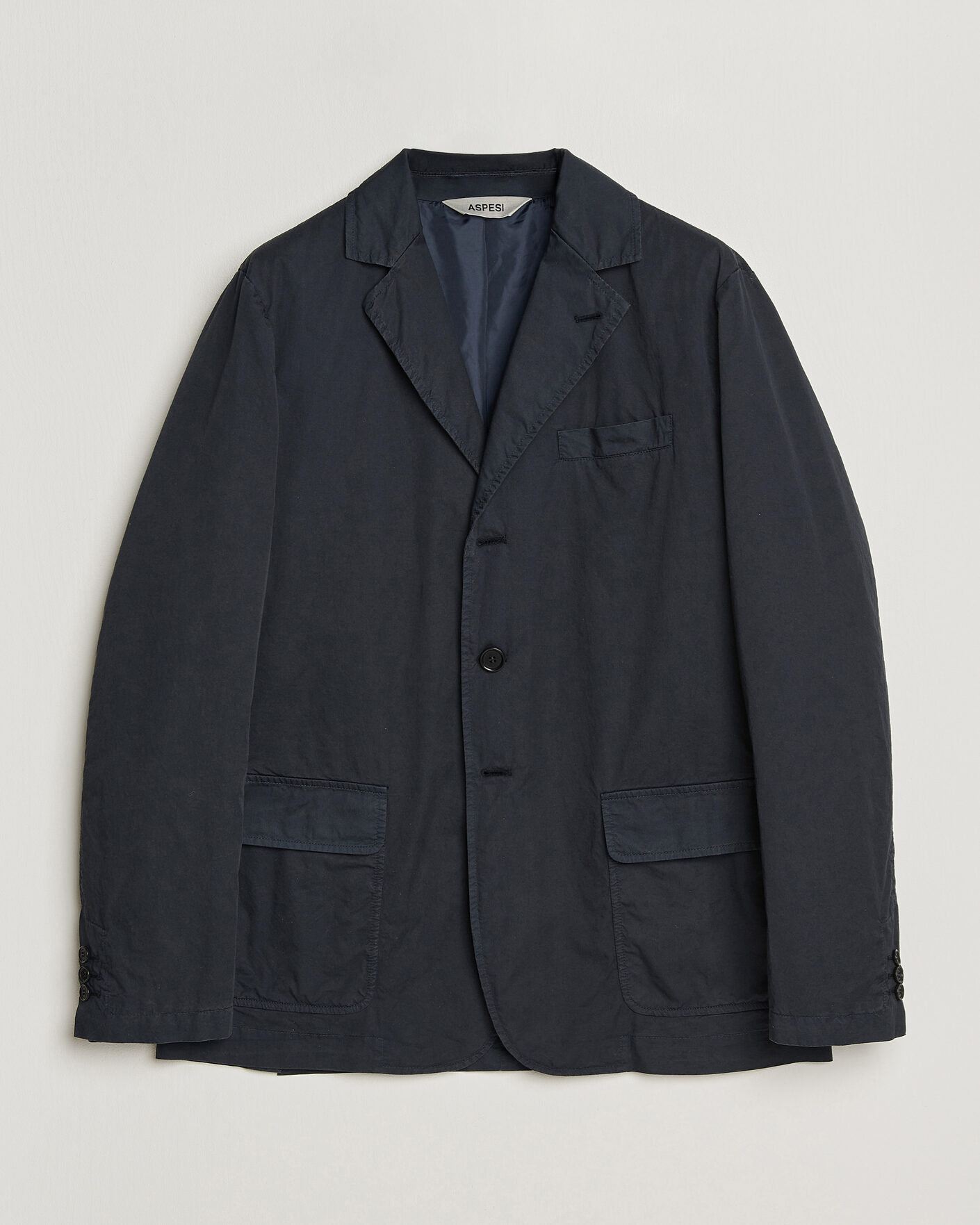 Heren | Blazers | Aspesi | Cotton Blazer Navy