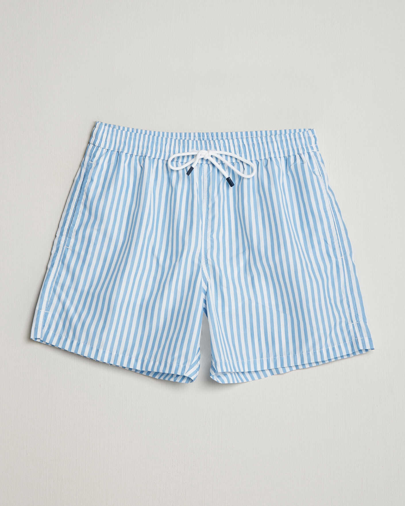 Homme | Maillots De Bain | Fedeli | Madeira Swim Trunk Wide Blue Stripes
