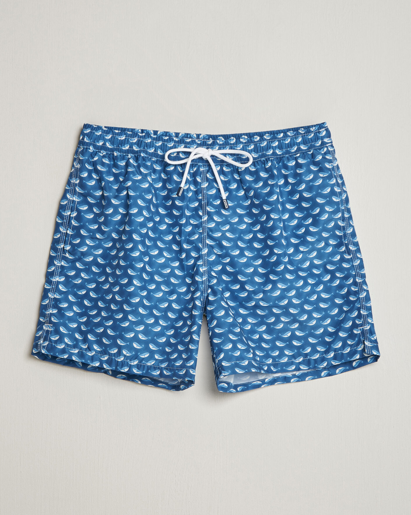 Homme | Maillots De Bain | Fedeli | Madeira Swim Trunk Blue Whales