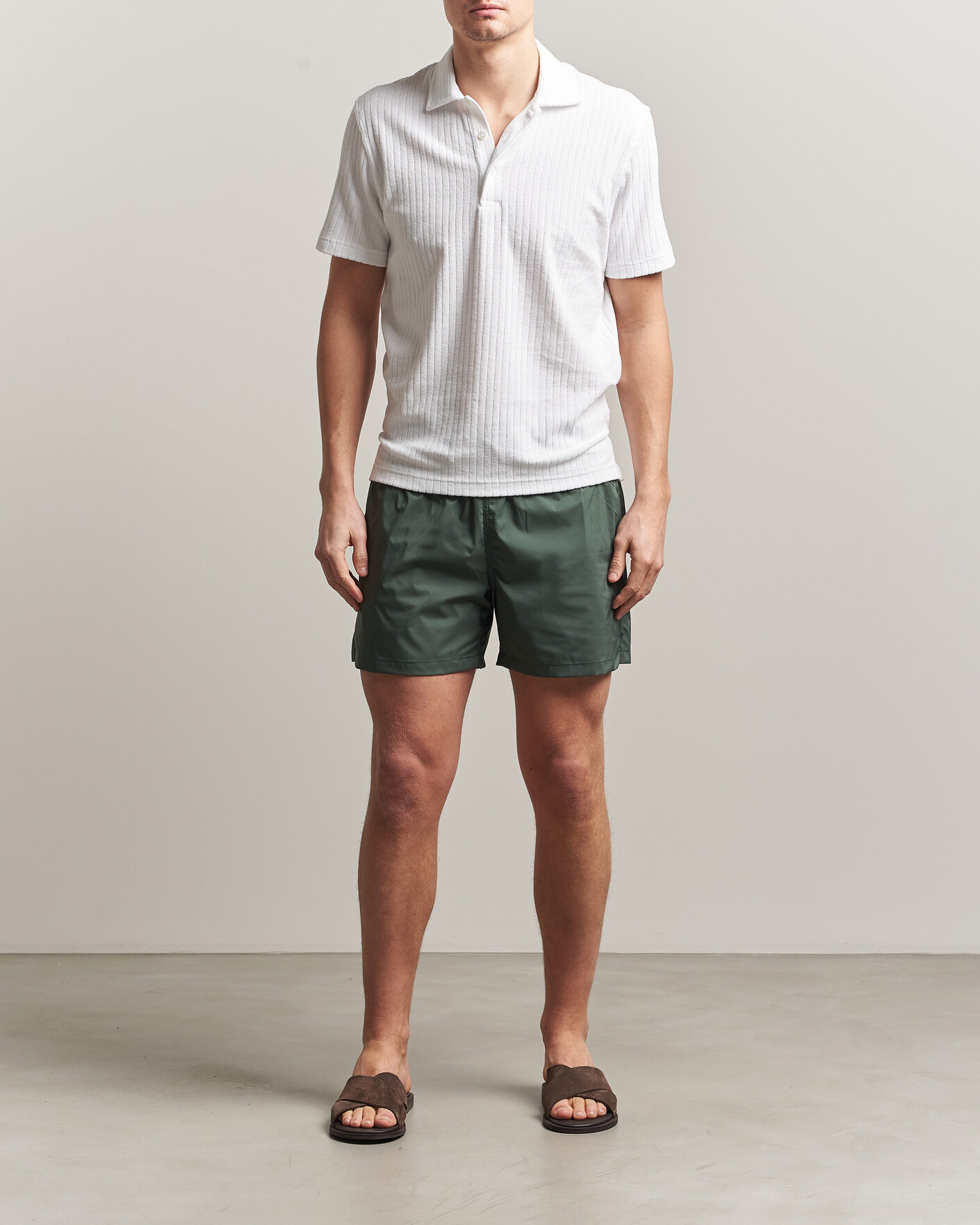 Heren | Zwembroek | Fedeli | Madeira Swim Trunk Dark Green