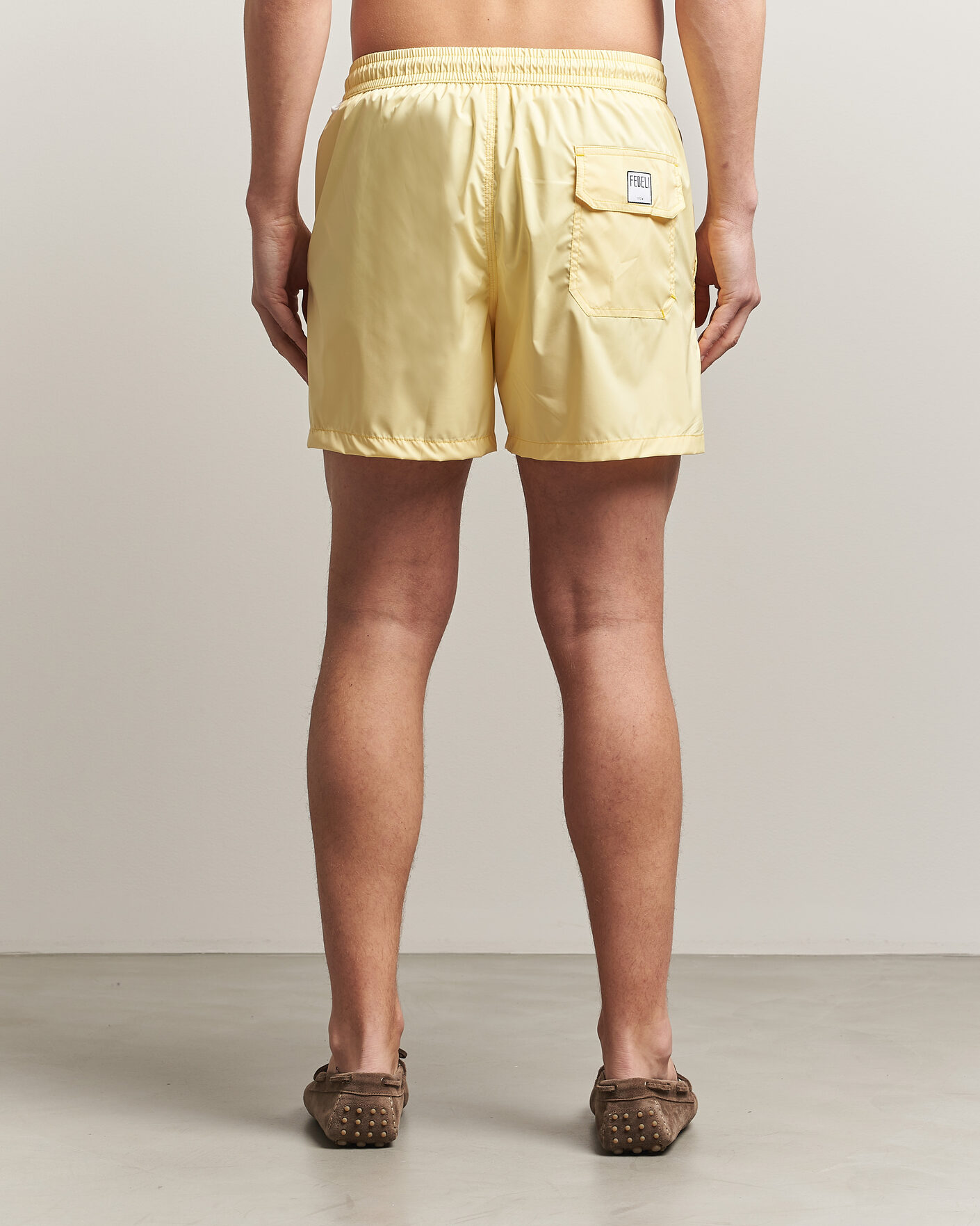 Homme | Maillots De Bain | Fedeli | Madeira Swim Trunk Yellow