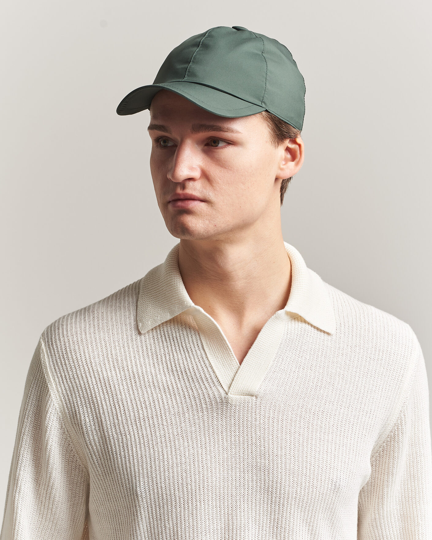 Homme | Bobs Et Casquettes | Fedeli | Airstop Land Cap Dark Green