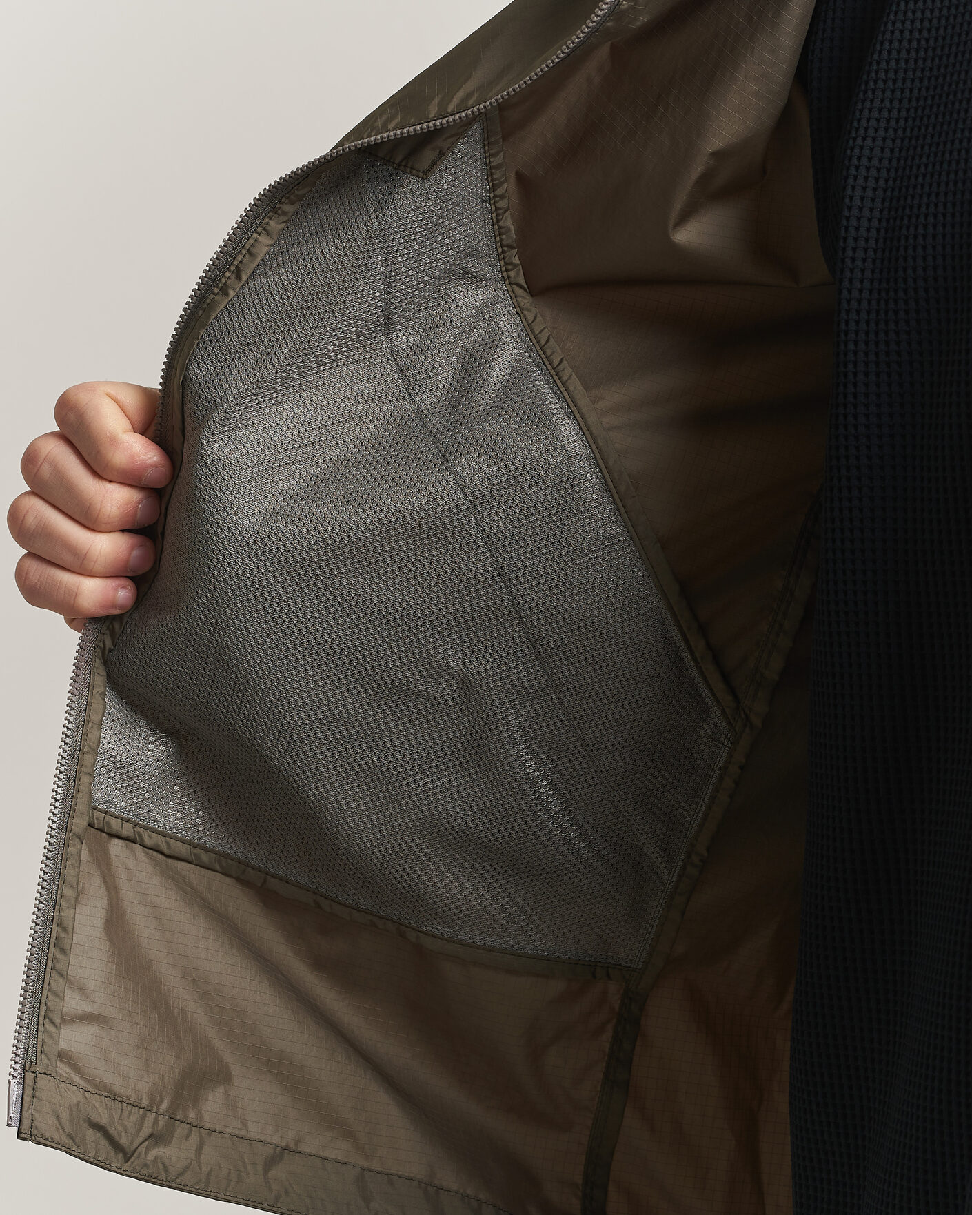 Homme | Manteaux Et Vestes | Goldwin | Rip Stop Hooded Jacket Sand