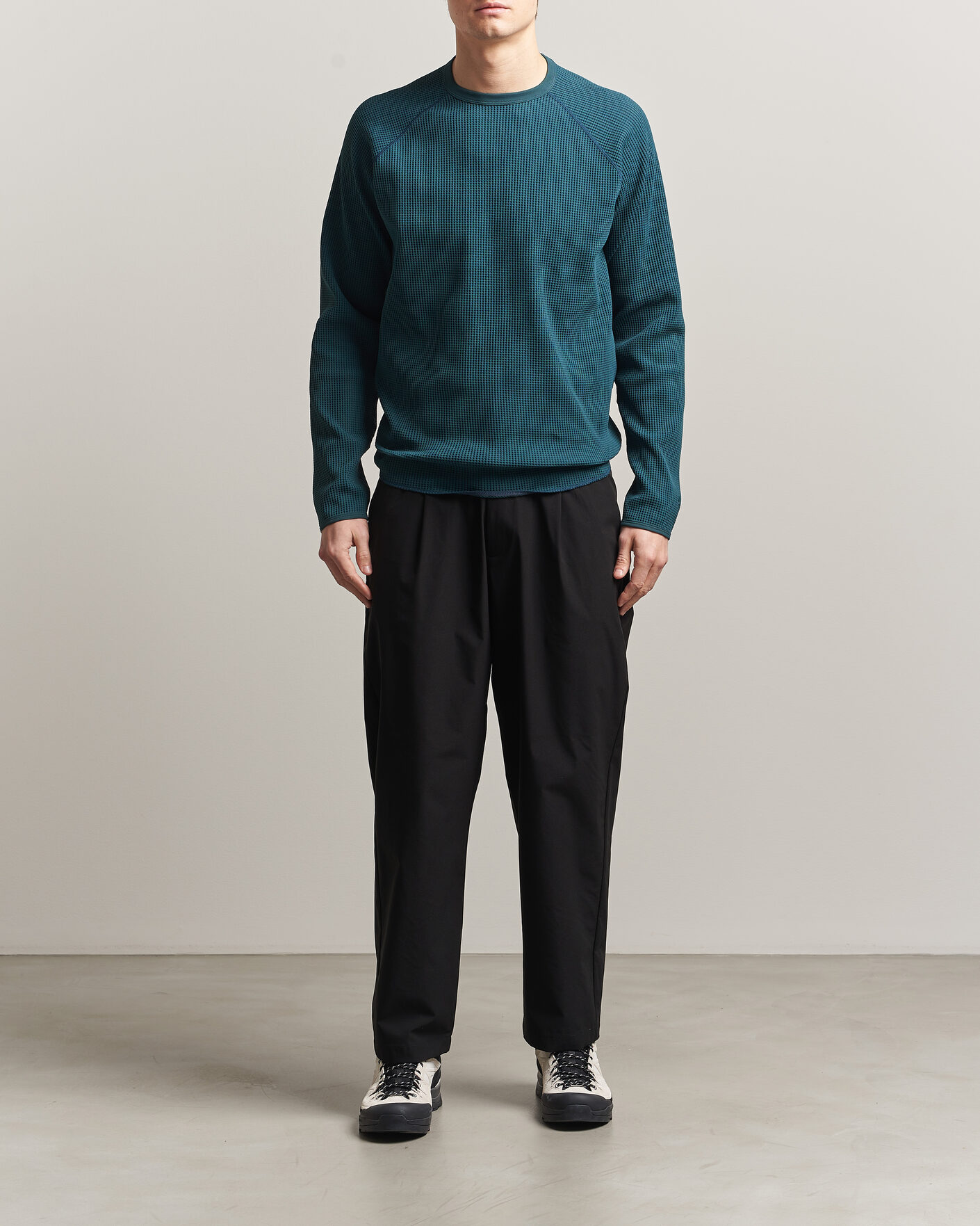 Homme | T-shirts | Goldwin | WF Light Long Sleeve T-Shirt Kokiran Green