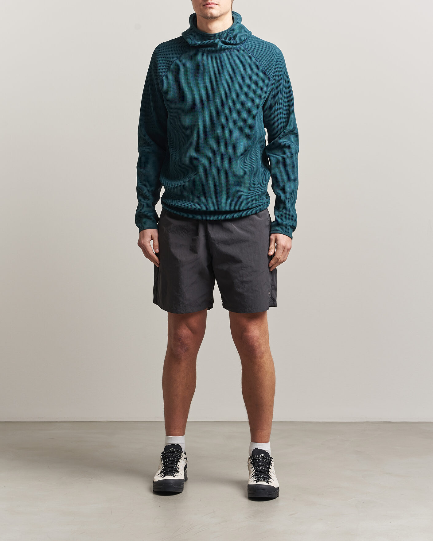 Homme | Pulls Et Tricots | Goldwin | WF Light Long Sleeve Hoodie Kokiran Green