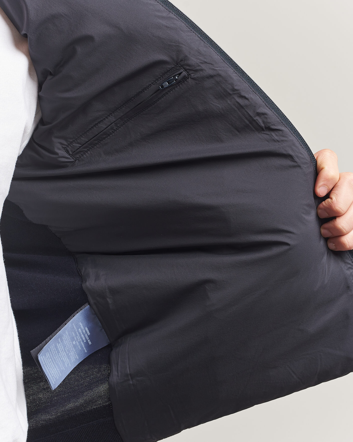 Homme | Manteaux Et Vestes | Herno | Luxury Hybrid Jacket Navy