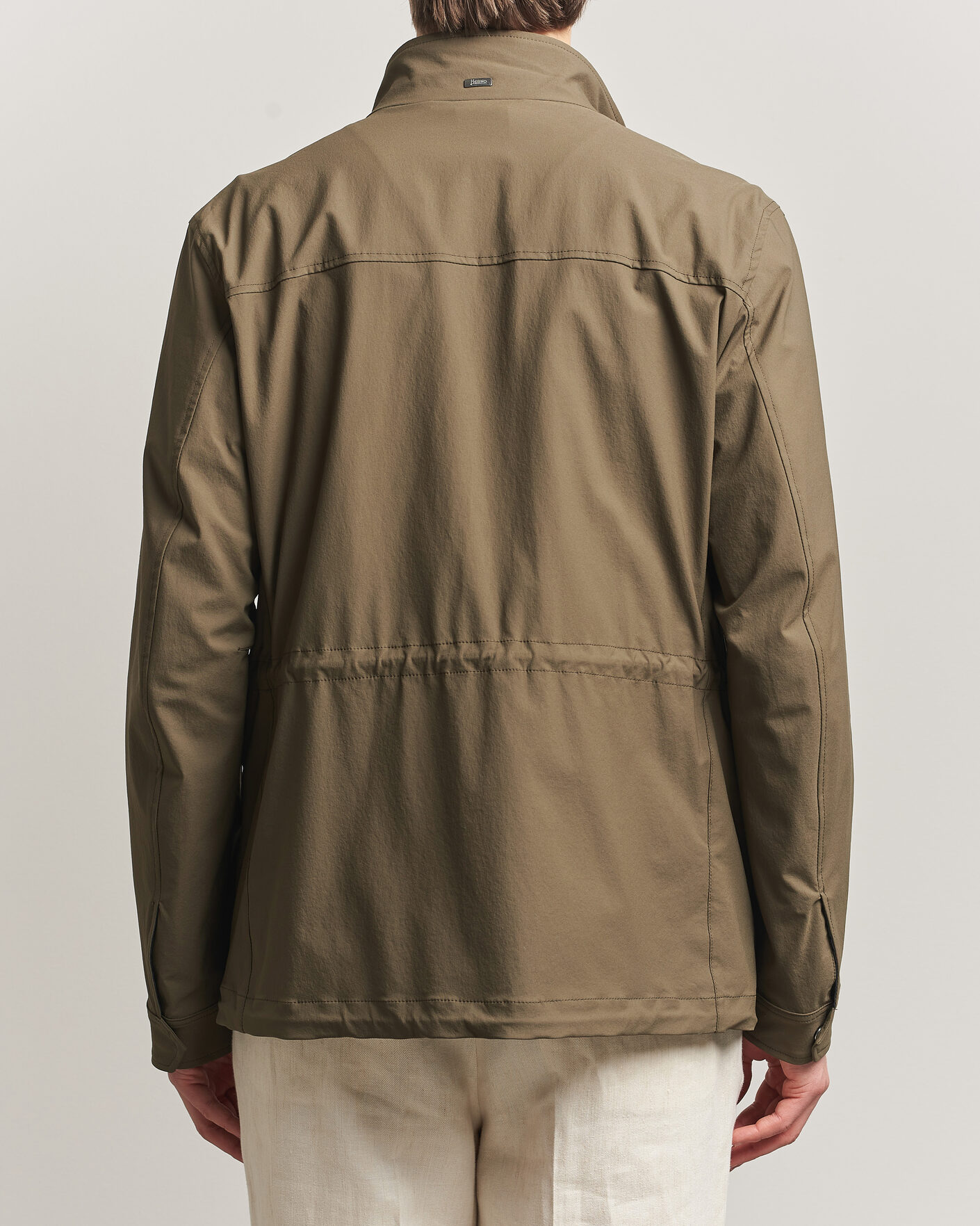 Homme | Manteaux Et Vestes | Herno | Soft Nylon Field Jacket Military