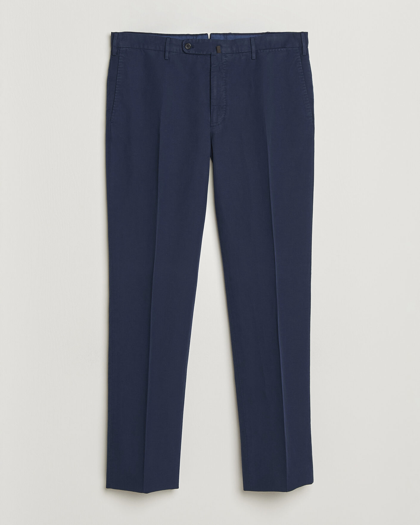 Heren | Broeken | Incotex | Regular Fit Chinolino Trousers Navy