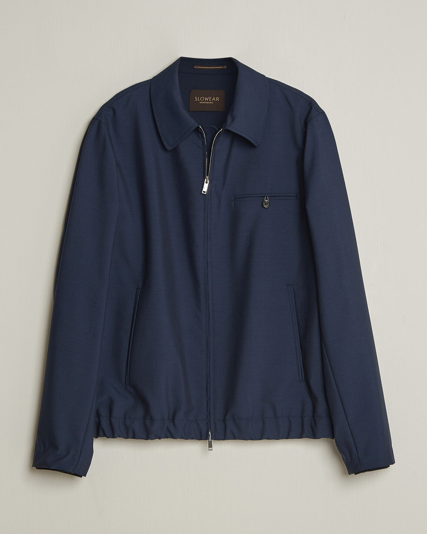 Homme | Manteaux Et Vestes | Incotex | Primo Wool Shirt Jacket Navy