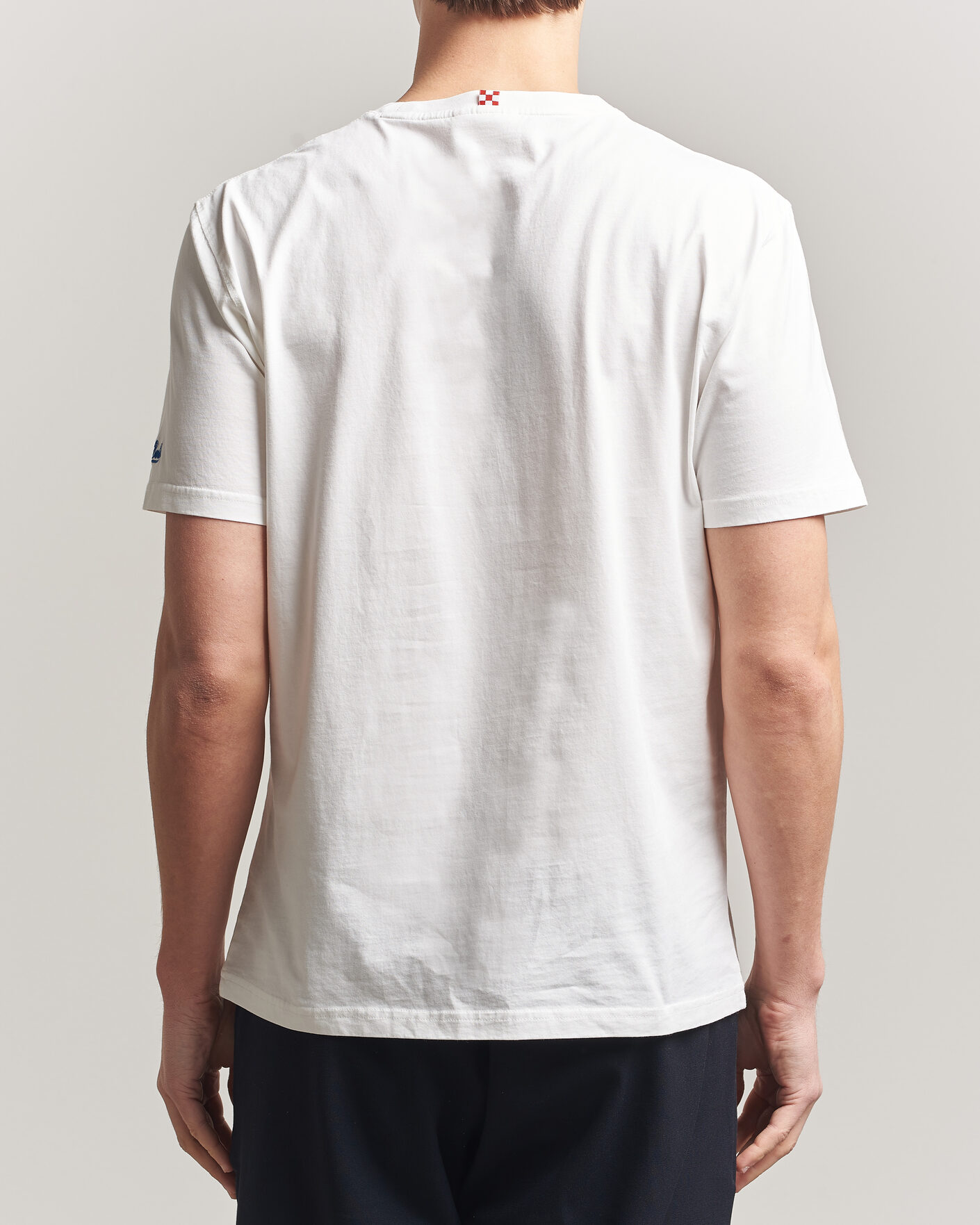 Homme | T-shirts | MC2 Saint Barth | Printed Cotton T-Shirt Ibiscus Car