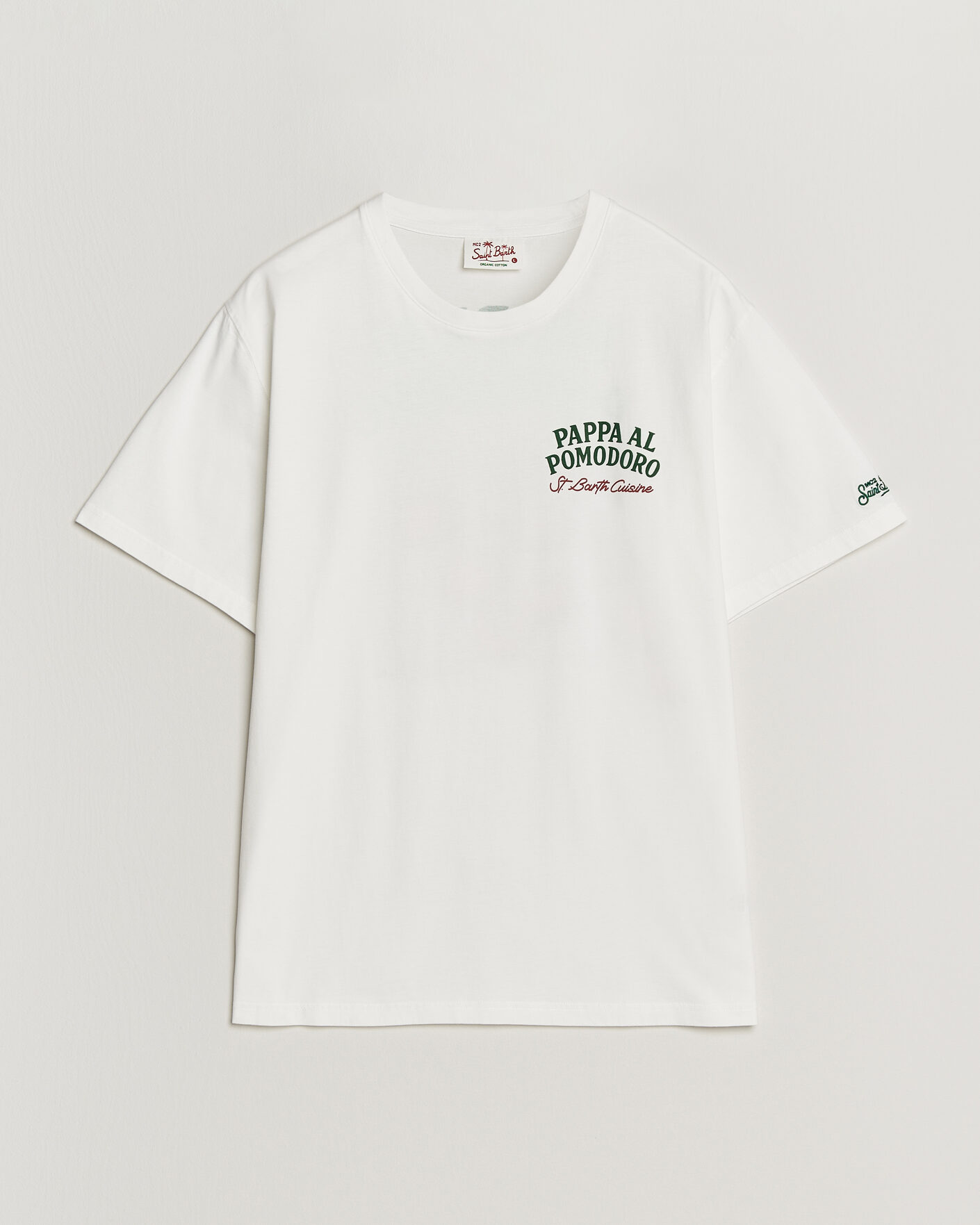 Homme | T-shirts | MC2 Saint Barth | Back Printed Cotton T-Shirt Pappa Pomodoro