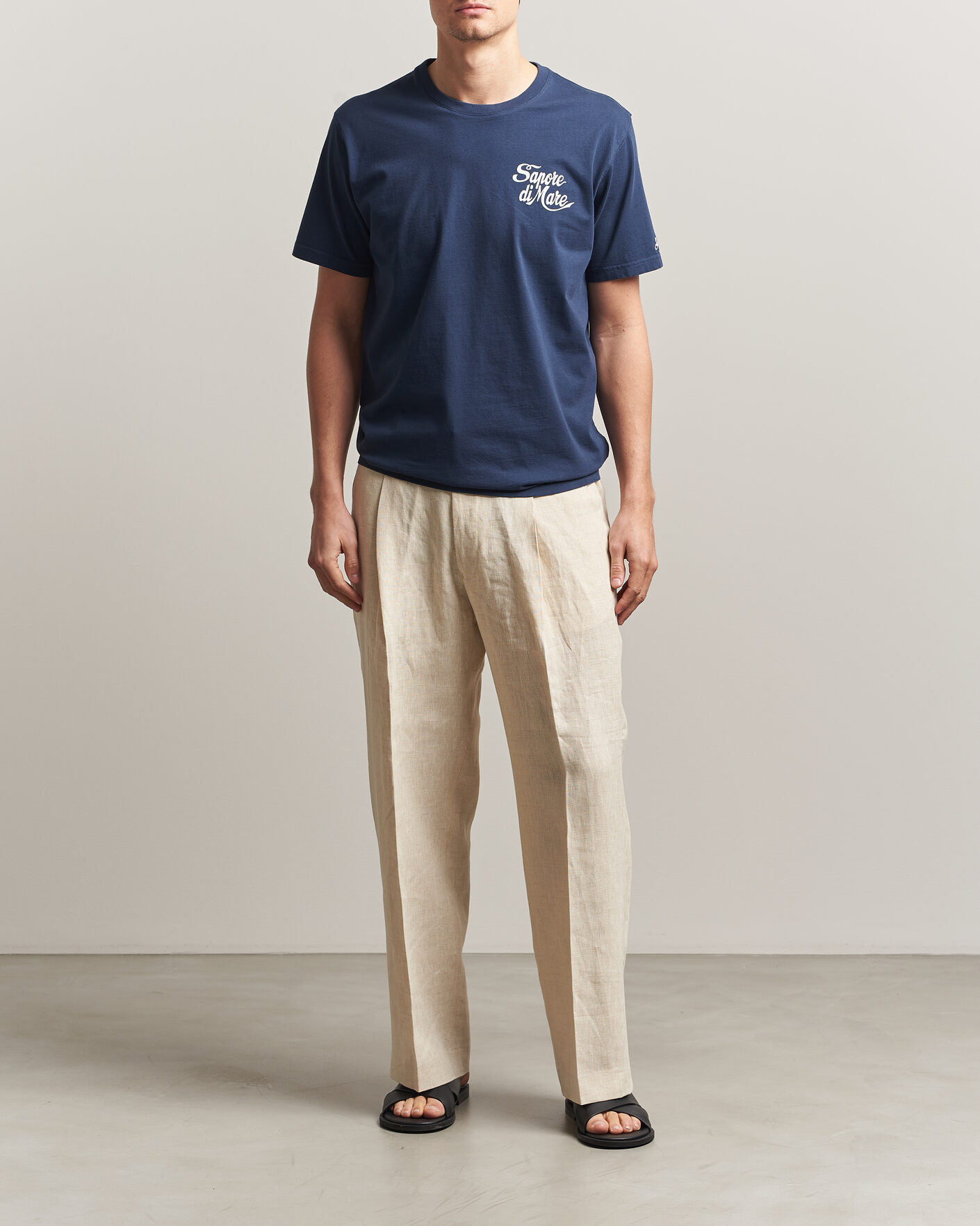 Homme | T-shirts | MC2 Saint Barth | Printed Cotton T-Shirt Sapore Di Mare